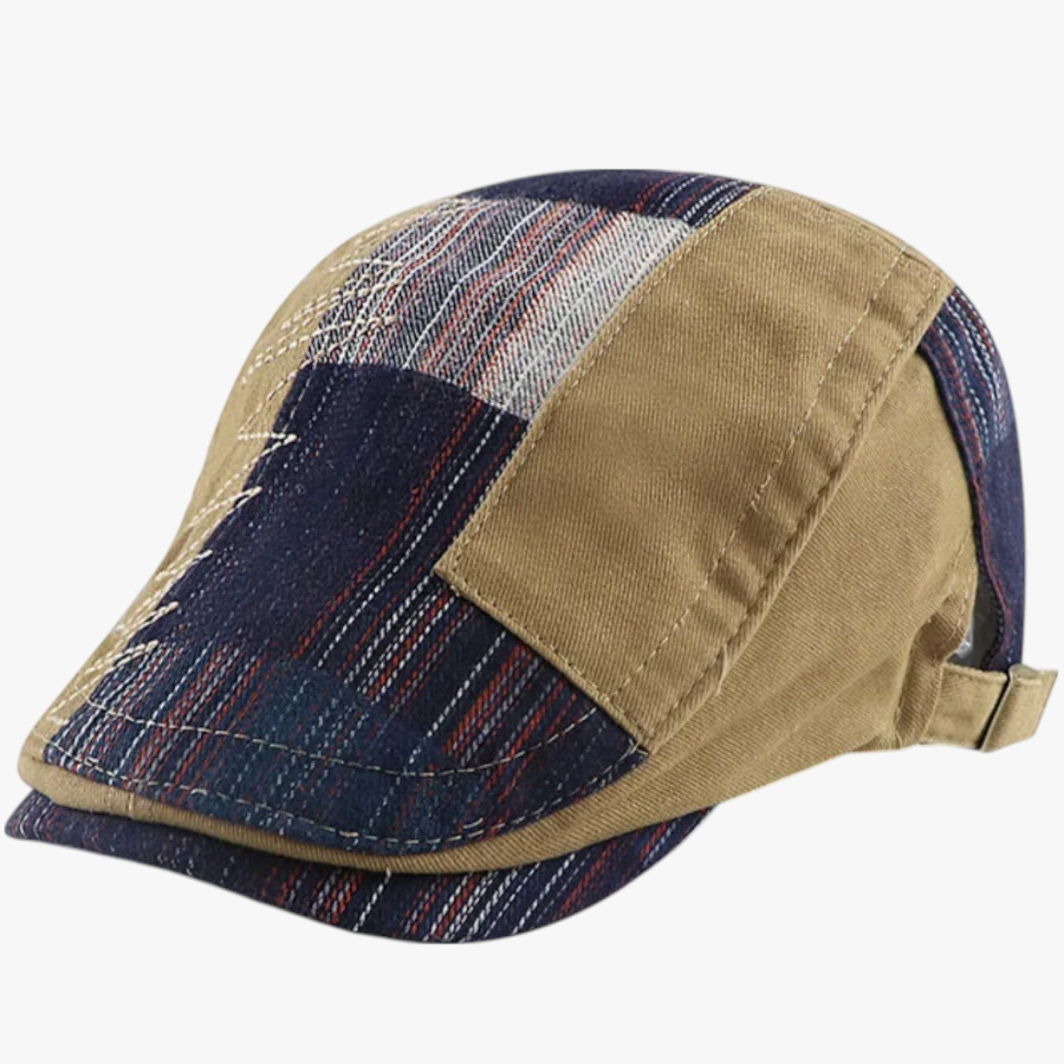 Berretto in Cotone Casual e Traspirante Uomo - Khaki Testa 55-60cm - berretto berretto cotone caps casual cotone men's hat mens cap traspirante uomo - Concept Palermo