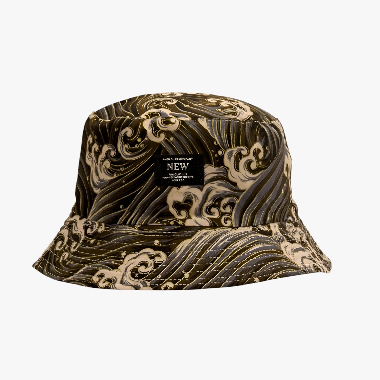 Traspirante e pieghevole per protezione dal sole Uomo - Khaki - bucket hats hat mens accessory mens hat Sun Hats - Concept Palermo