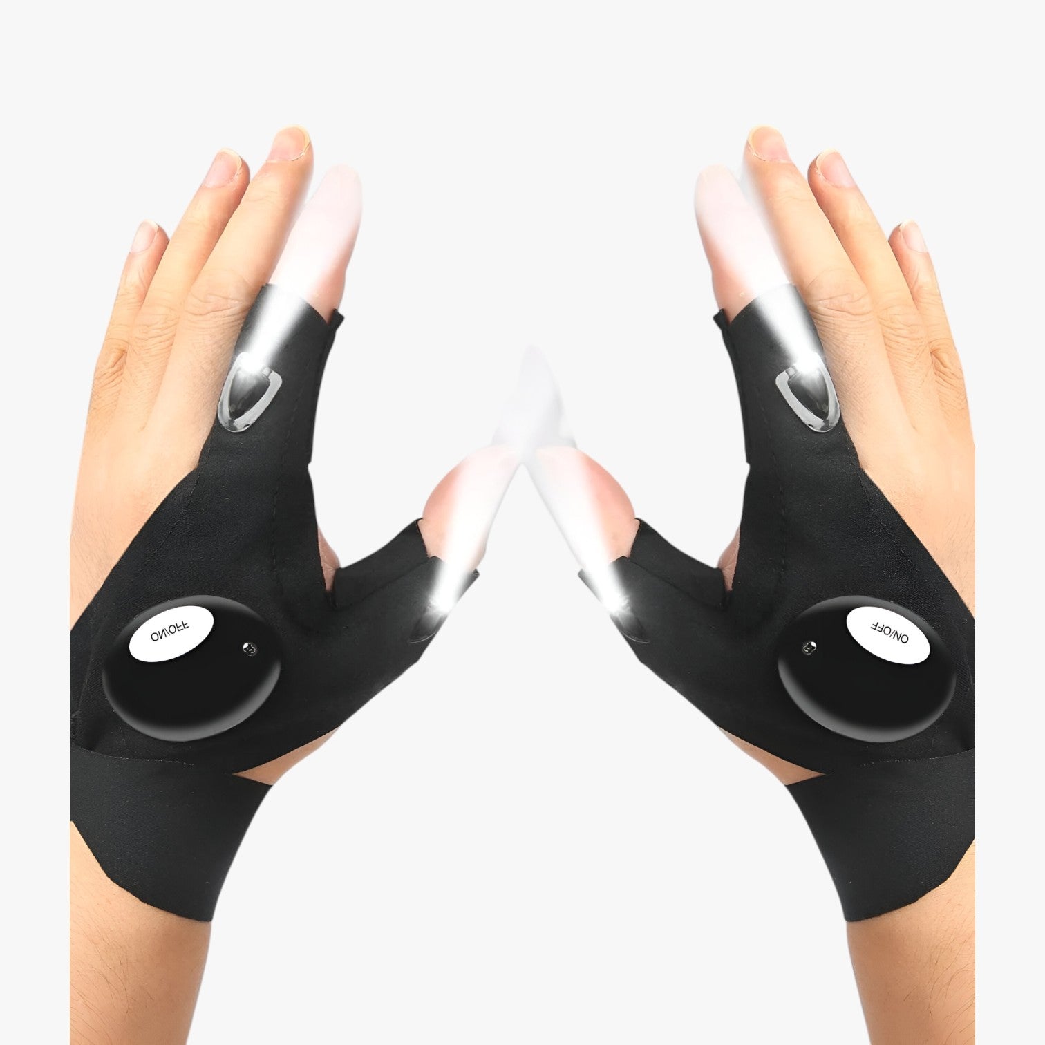 Guanti senza dita LED con luce handsfree per esterni Uomo - - dita esterni gloves guanti guanti dita handsfree harrison | guanti senza dita led con luce handsfree per esterni - €25 luce mens accessory uomo - Concept Palermo