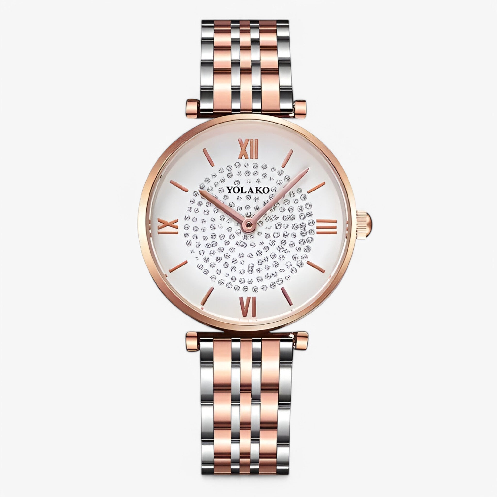 Orologio da donna in acciaio inossidabile al quarzo - Oro rosa - acciaio donna female watch inossidabile orologio orologio donna quarzo watch for women watches - Concept Palermo