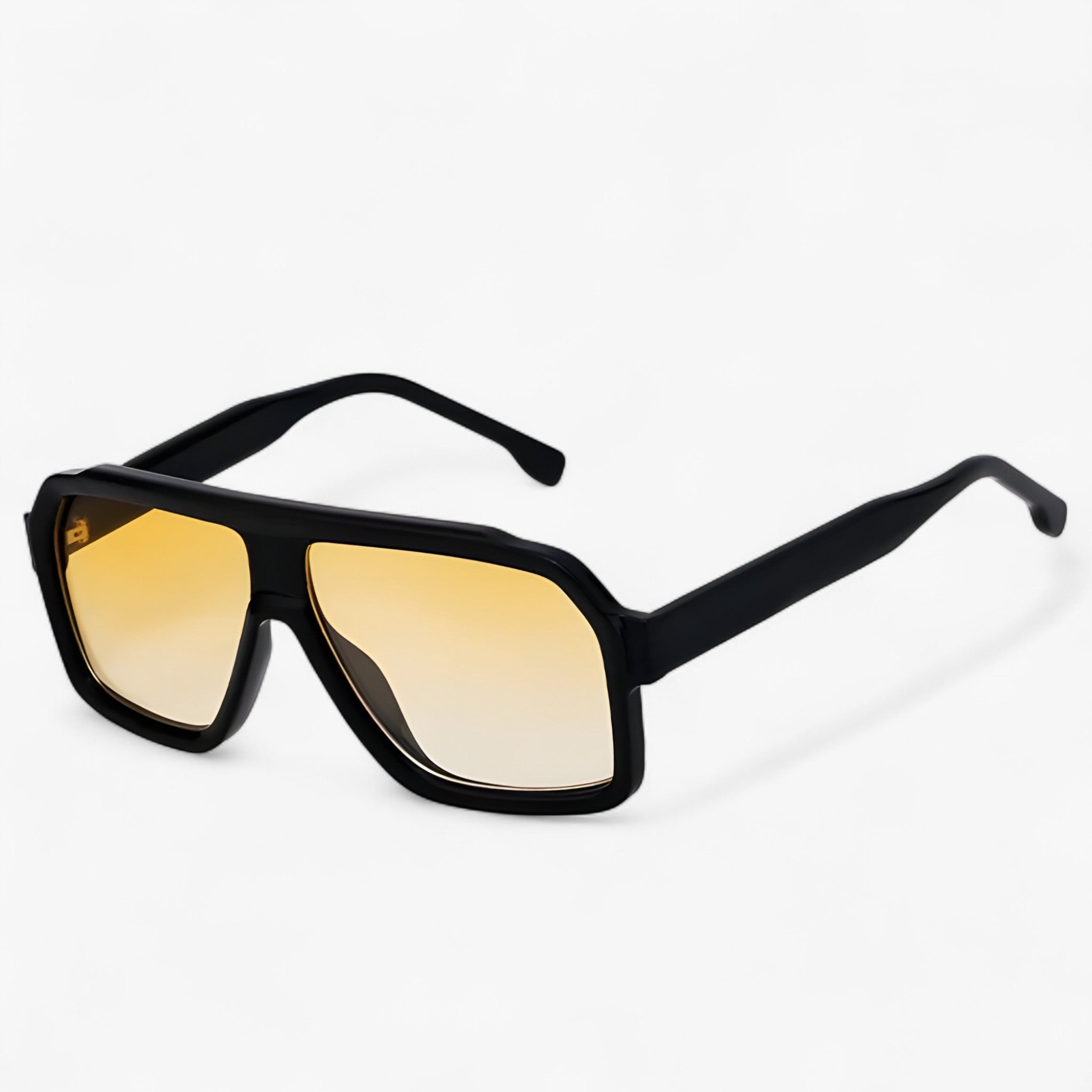 Occhiali da sole punk oversize antivento Uomo - NeroGiallo - antivento Fashion Sunglasses men sunglasses polarized mens sunglasses occhiali occhiali sole oversize Polarized man sunglasses punk sole sunglasses sunglasses polarized men uomo - Concept Palermo