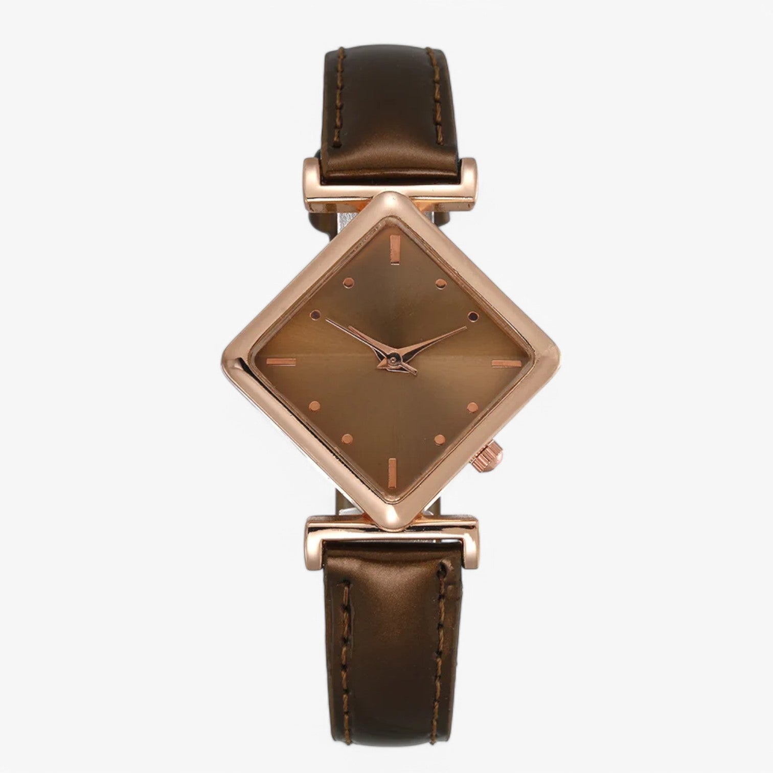 Orologio di Lusso in Pelle – Eleganza Senza Tempo & Comfort Uomo - Marrone - comfort eleganza ladies watch orologio orologio pelle pelle tempo uomo watch watch for women watches women watch - Concept Palermo