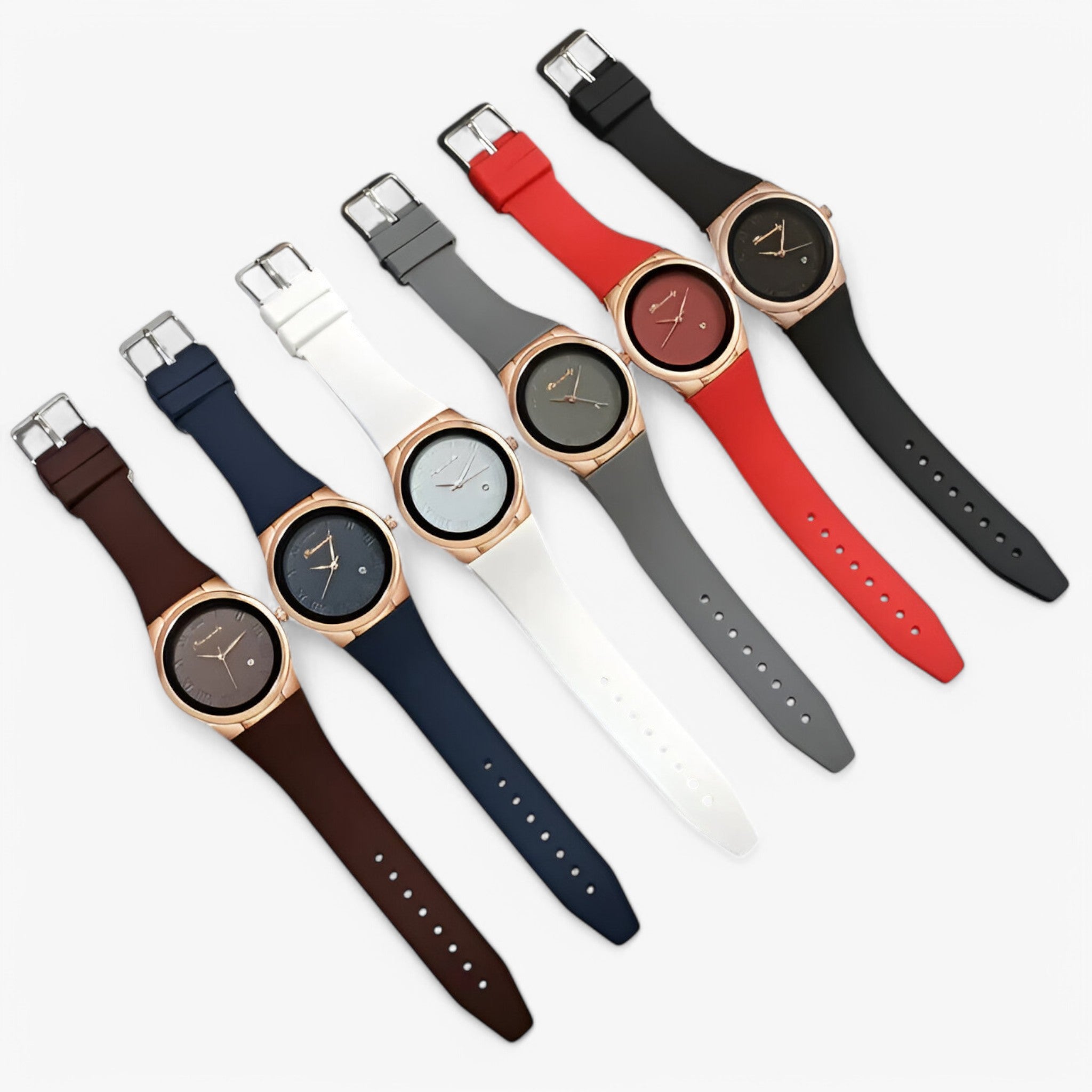 Orologio al quarzo da donna con cinturino sportivo in silicone - - cinturino donna orologio orologio quarzo quarzo silicone sportivo watch for women watches - Concept Palermo