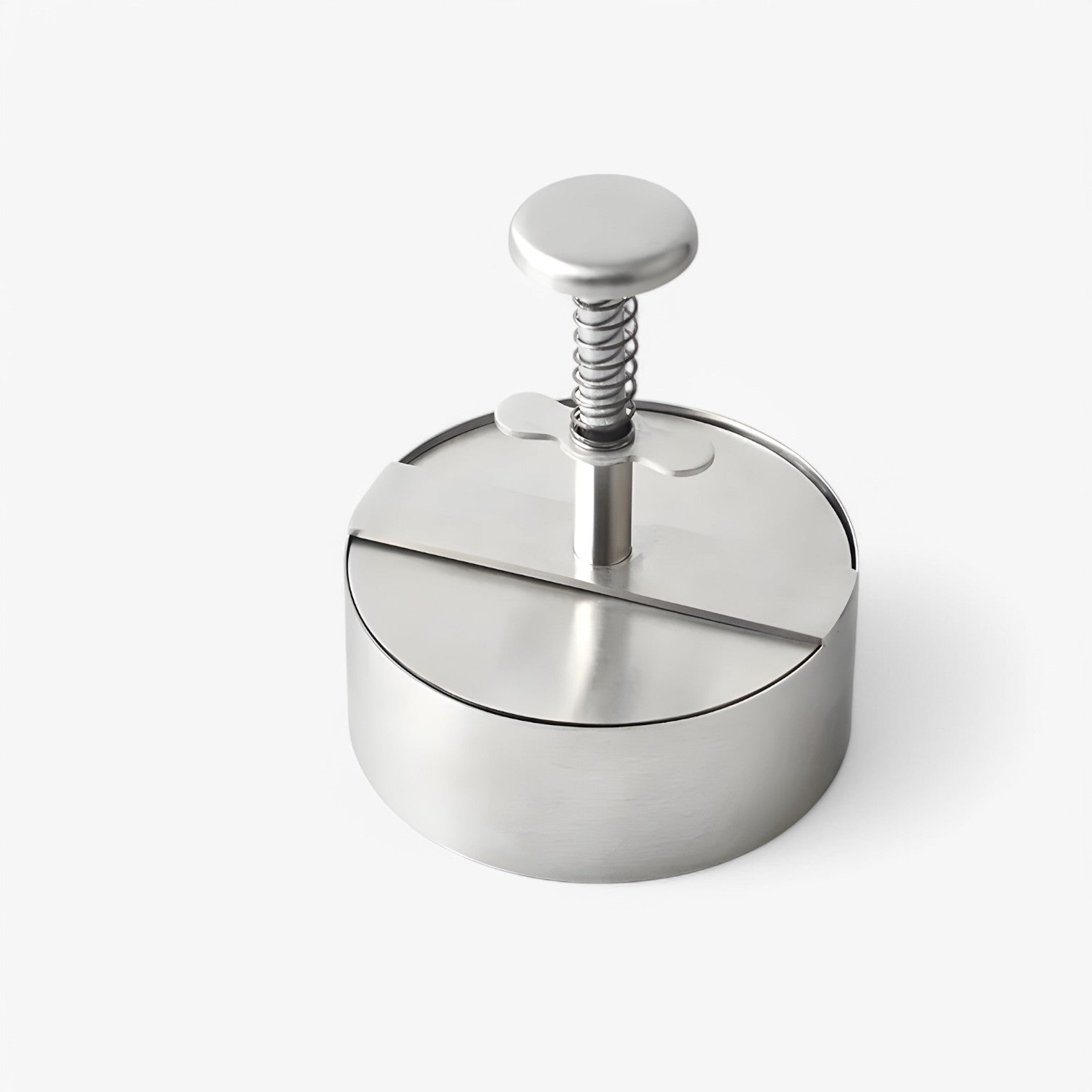 Pressa per hamburger in acciaio inossidabile - Hamburger antiaderenti Uomo - Diametro 8.9CM - acciaio antiaderenti hamburger inossidabile Kitchen kitchen & dining kitchen accessory kitchen tools pressa pressa hamburger uomo - Concept Palermo