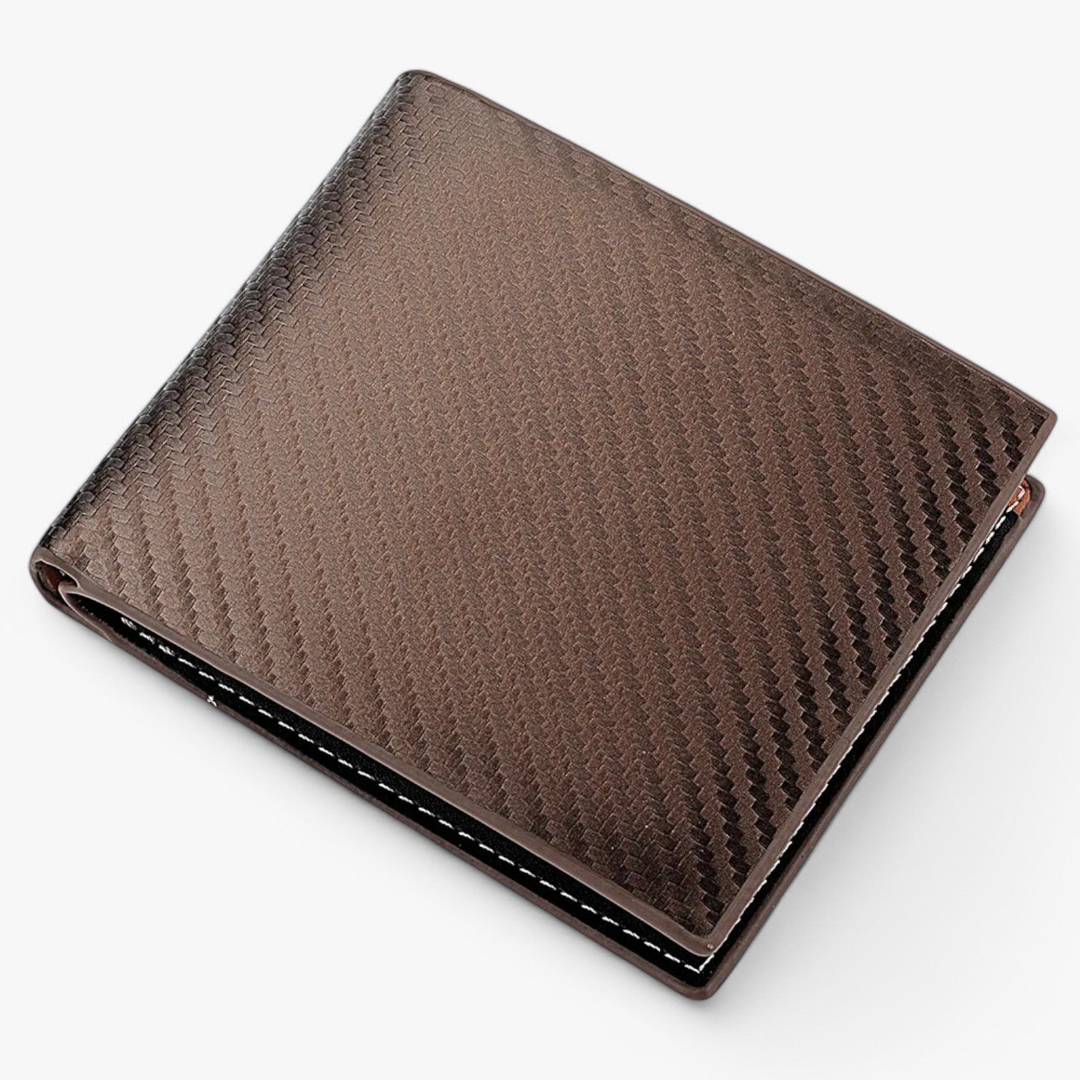 Portafoglio in Fibra di Carbonio Sostenibile - Marrone - carbonio fibra mens accessory mens wallet portafoglio portafoglio fibra sostenibile wallet wallets - Concept Palermo
