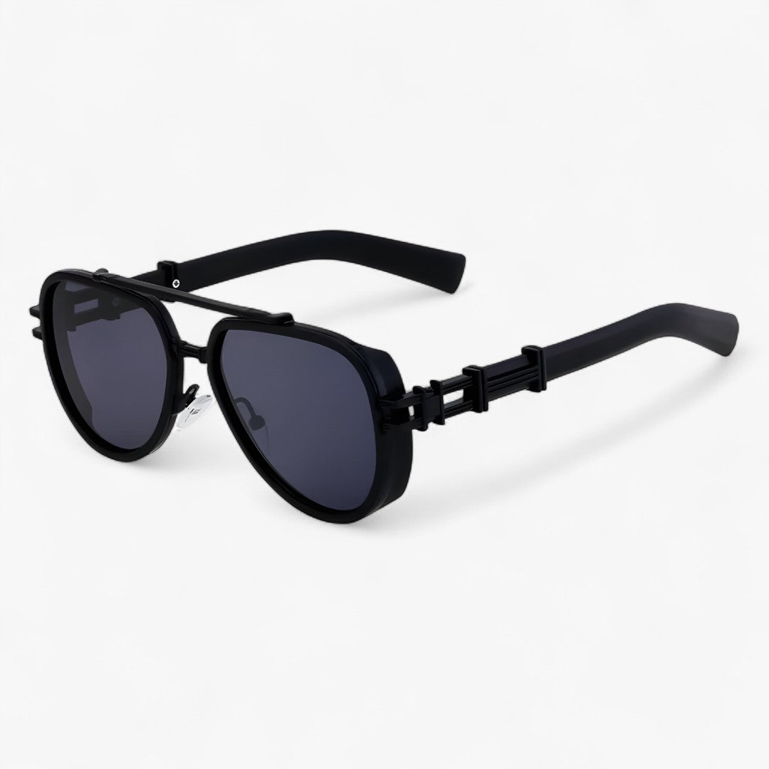 Occhiali da sole vintage in metallo stile designer Uomo - Tutto grigio - designer Fashion Sunglasses men sunglasses polarized mens sunglasses metallo occhiali occhiali sole Polarized man sunglasses sole stile sunglasses sunglasses polarized men uomo - Concept Palermo