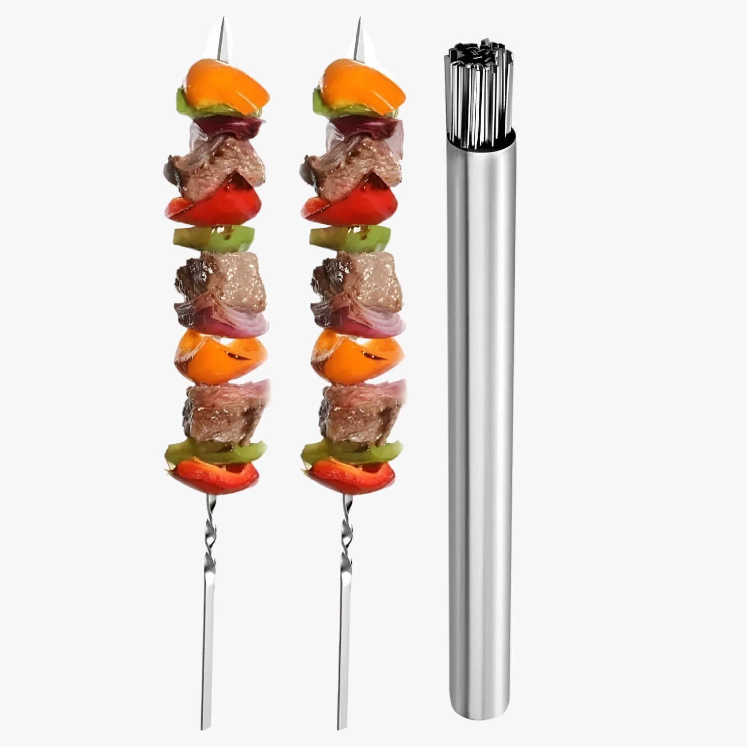15 pezzi spiedini in acciaio inossidabile per BBQ – riutilizzabili e grigliare Uomo - - acciaio grigliare inossidabile Kitchen kitchen & dining kitchen accessory kitchen tools pezzi pezzi spiedini riutilizzabili spiedini - Concept Palermo