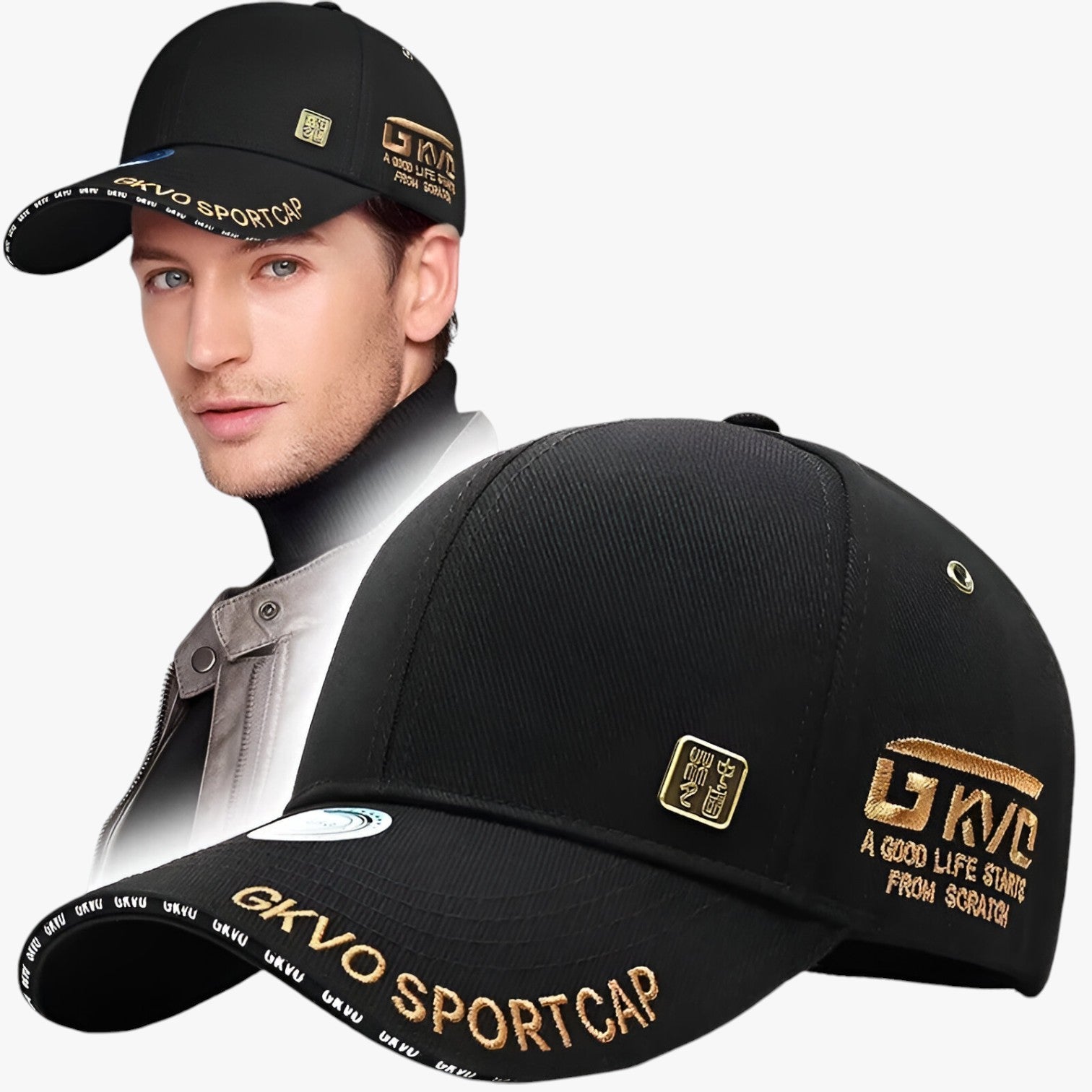 Cappellino da baseball comodo e spazioso per ogni stagione Uomo - - Baseball caps caps mens accessory - Concept Palermo