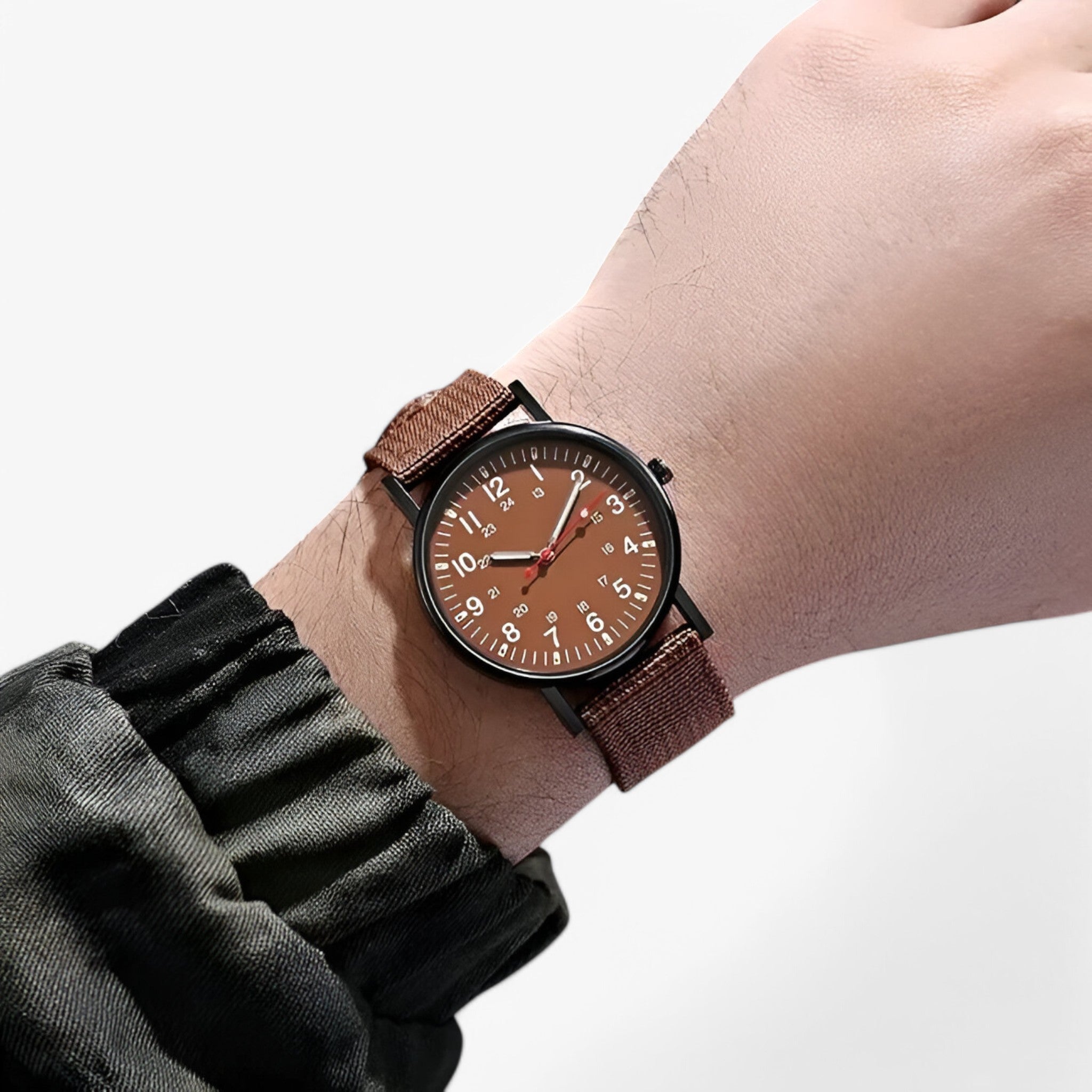 Orologio Sportivo Militare da Uomo con Cinturino in Nylon Resistente - - accessoires horloges militare nylon orologio orologio militare sport sportivo uomo watches - Concept Palermo