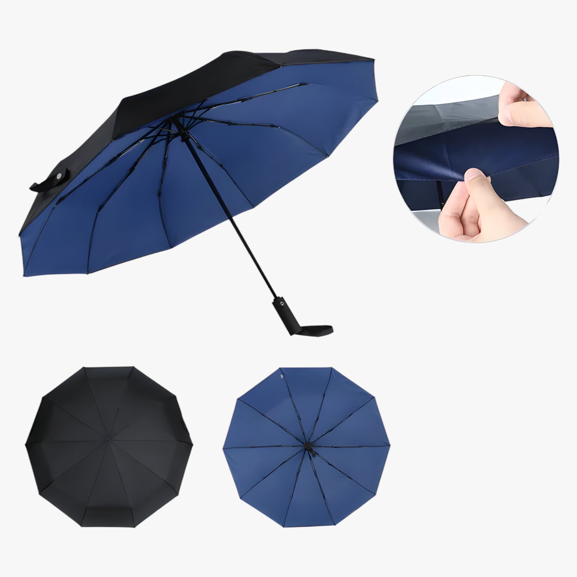 Ombrellone pieghevole e protettivo dal vento - Grande e resistente per tutte le condizioni atmosferiche Uomo - Blu scuro - atmosferiche condizioni ombrellone ombrellone pieghevole ombrellone pieghevole e protettivo dal vento - grande e resistente per tutte le condizioni atmosferiche- € pieghevole protettivo resistente - Concept Palermo