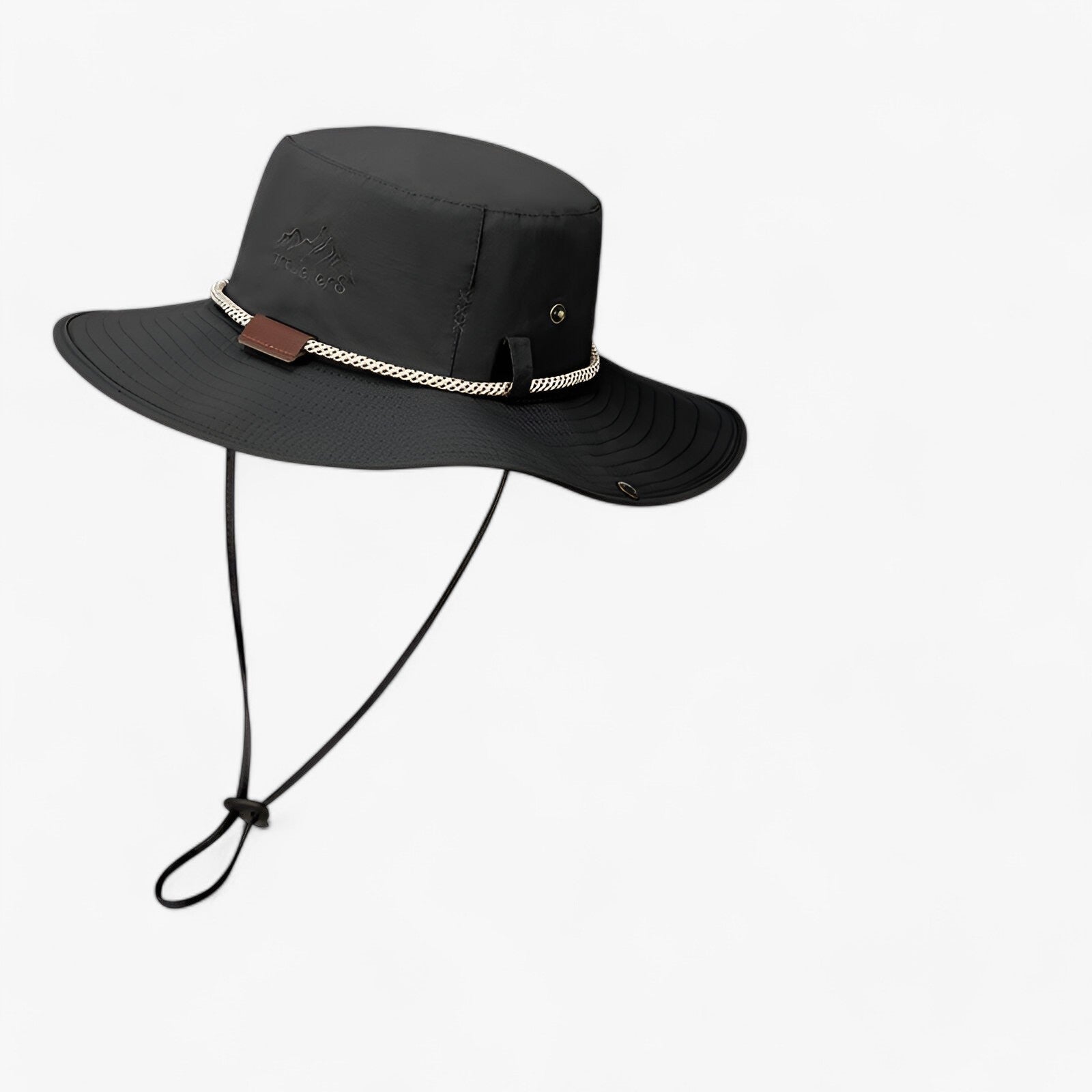 Cappello Impermeabile Anti-UV Uomo, Protezione Solare UPF 50+, Traspirante, per Pesca/Trekking - XMZ263 nero 55-60cm - anti cappello cappello impermeabile impermeabile Mens fashion Mens hat uomo - Concept Palermo