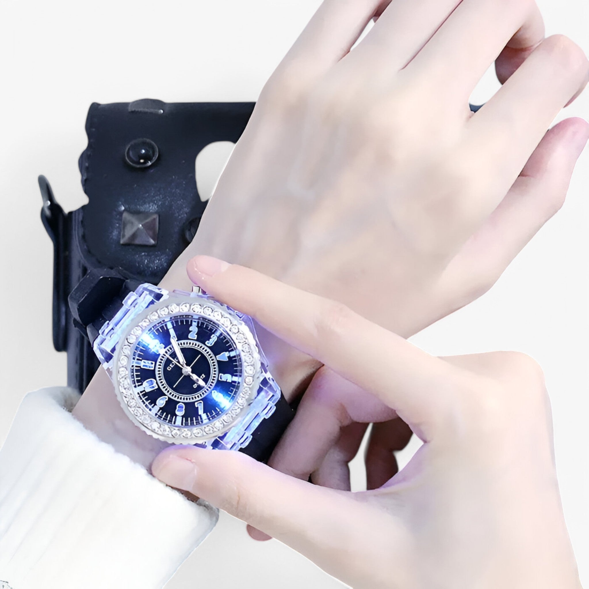 Orologio Donna Gelatinoso con Luce LED Integrata, Design Moderno e Comodo - - donna gelatinoso luce orologio orologio gelatinoso watch for men watch for women watches - Concept Palermo
