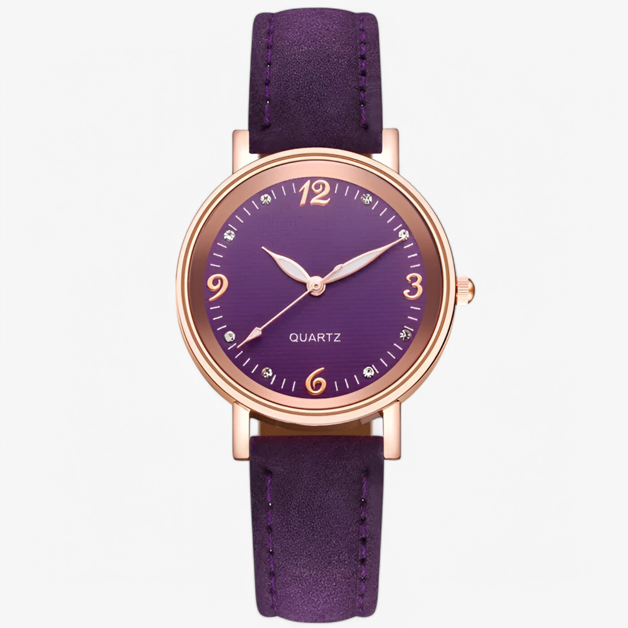 Orologio al Quarzo in Acciaio Inossidabile Uomo - Viola - acciaio female watch inossidabile orologio orologio quarzo quarzo uomo watch for women watches - Concept Palermo