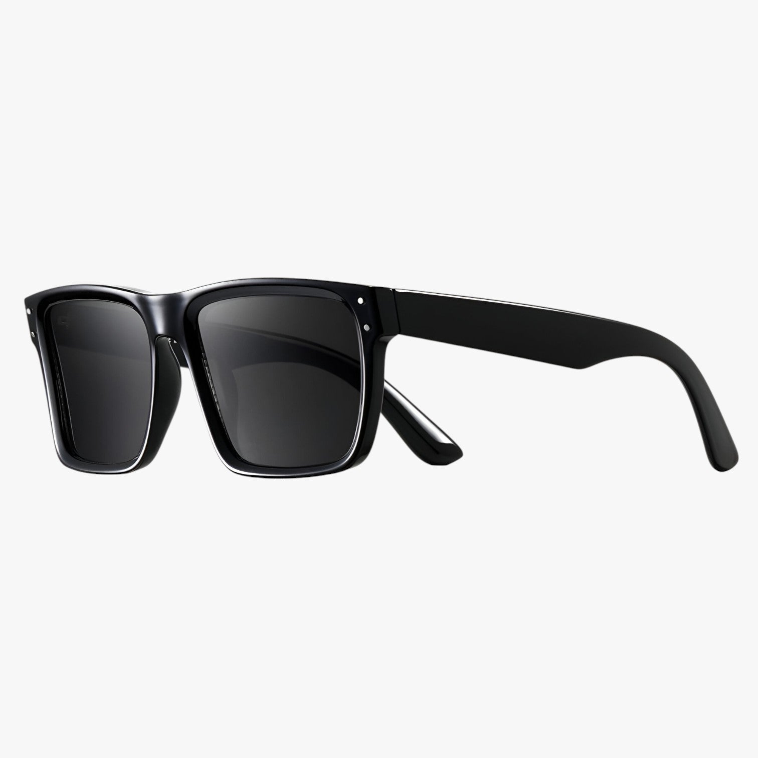 Occhiali da sole oversize quadrati da guida – Protezione UV antiriflesso Uomo - C1 Nero altro - antiriflesso guida occhiali occhiali sole oversize Polarized man sunglasses protezione quadrati sole sun glasses sunglasses polarized men - Concept Palermo