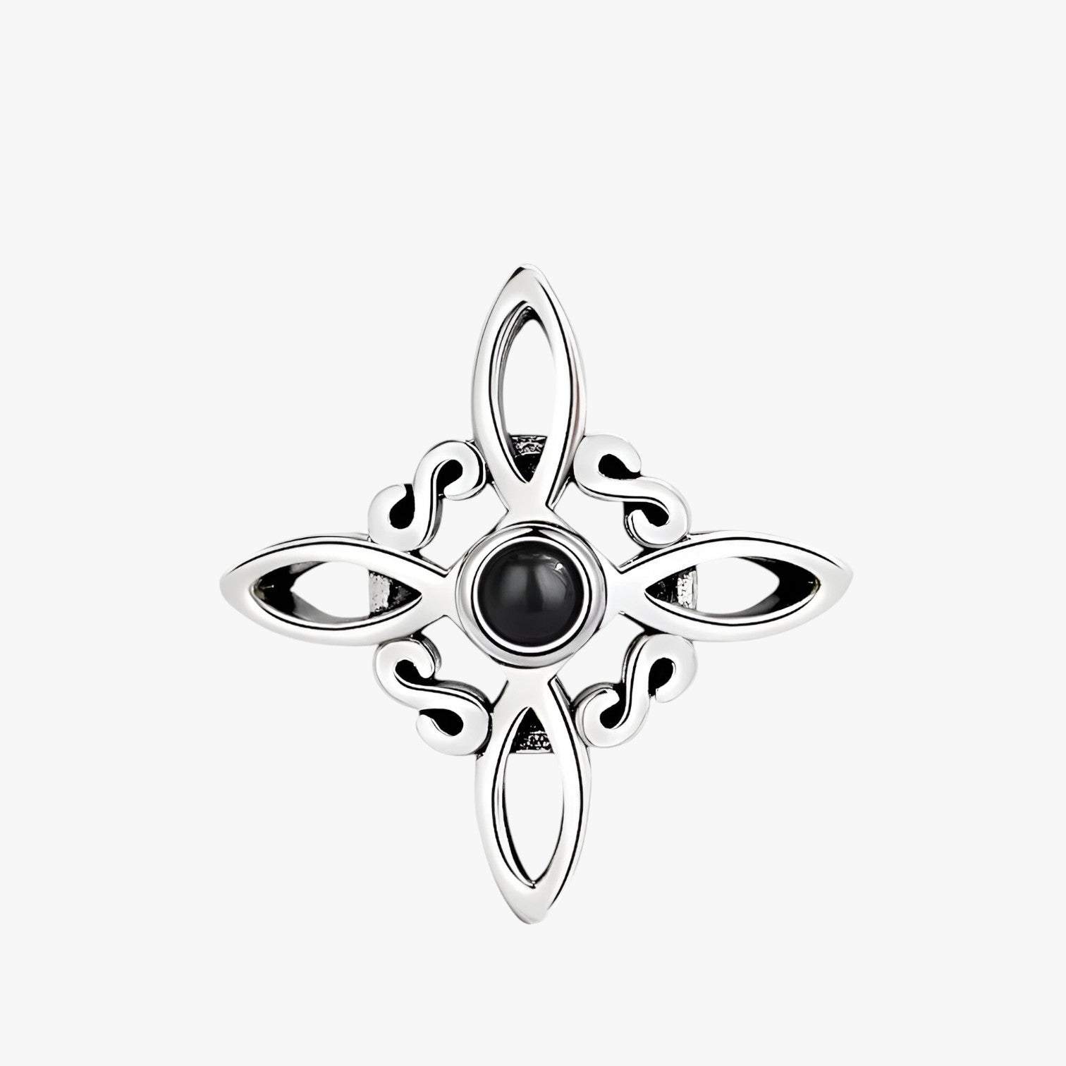 Anello in argento con potere spirituale e dettagli mistici - - anello anello potere dettagli jewelry mistici potere Rings spirituale womens ring - Concept Palermo