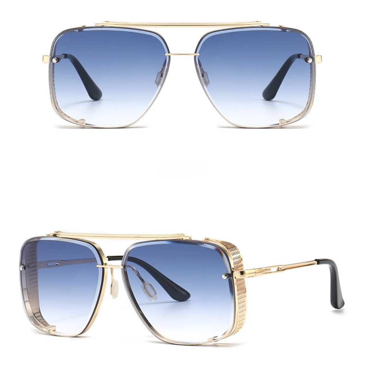 Leonardo Buccino Donna - Blu oro - buccino donna leonardo leonardo buccino new_for_google sale sunglasses - Concept Palermo