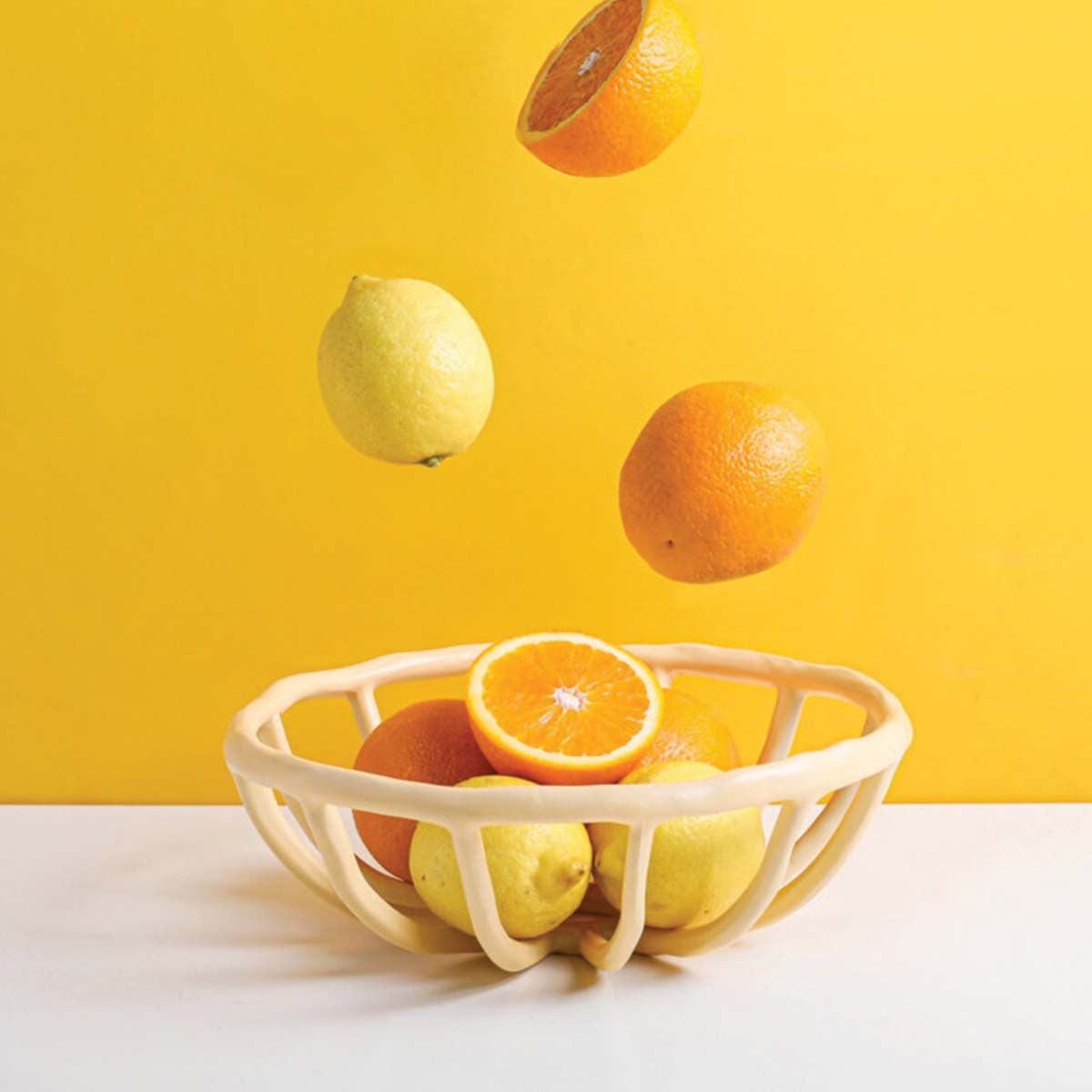 Ciotola di Frutta in Resina Artistica con Design - - artistica Ceramics ciotola ciotola frutta Decor design frutta Kitchen kitchen & dining resina - Concept Palermo