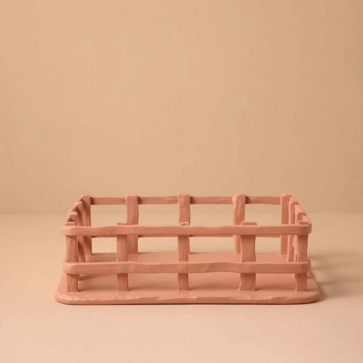 Ciotola di Frutta in Resina Artistica con Design - Terracotta - artistica Ceramics ciotola ciotola frutta Decor design frutta Kitchen kitchen & dining resina - Concept Palermo
