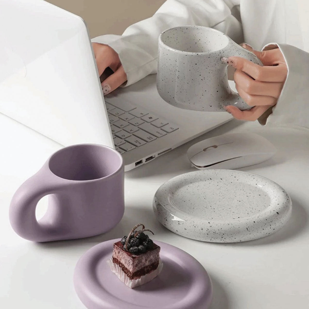 Tazza da Espresso Chic Kraftig in Ceramica Design e Robusto per il Tuo Piacere di Espresso - - ceramica Ceramics chic design espresso home & garden Kitchen kraftig piacere robusto - Concept Palermo