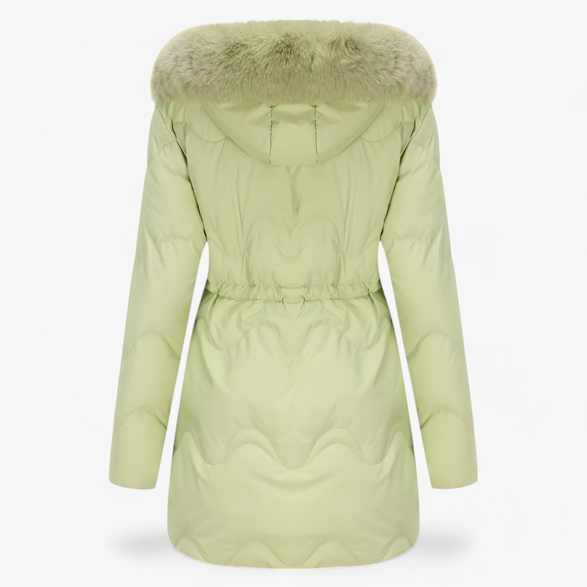 Piumino invernale - con cappuccio e pelliccia spessa per un massimo calore Uomo - Verde - Bestseller-tag calore cappuccio invernale massimo pelliccia piumino piumino invernale spessa - Concept Palermo