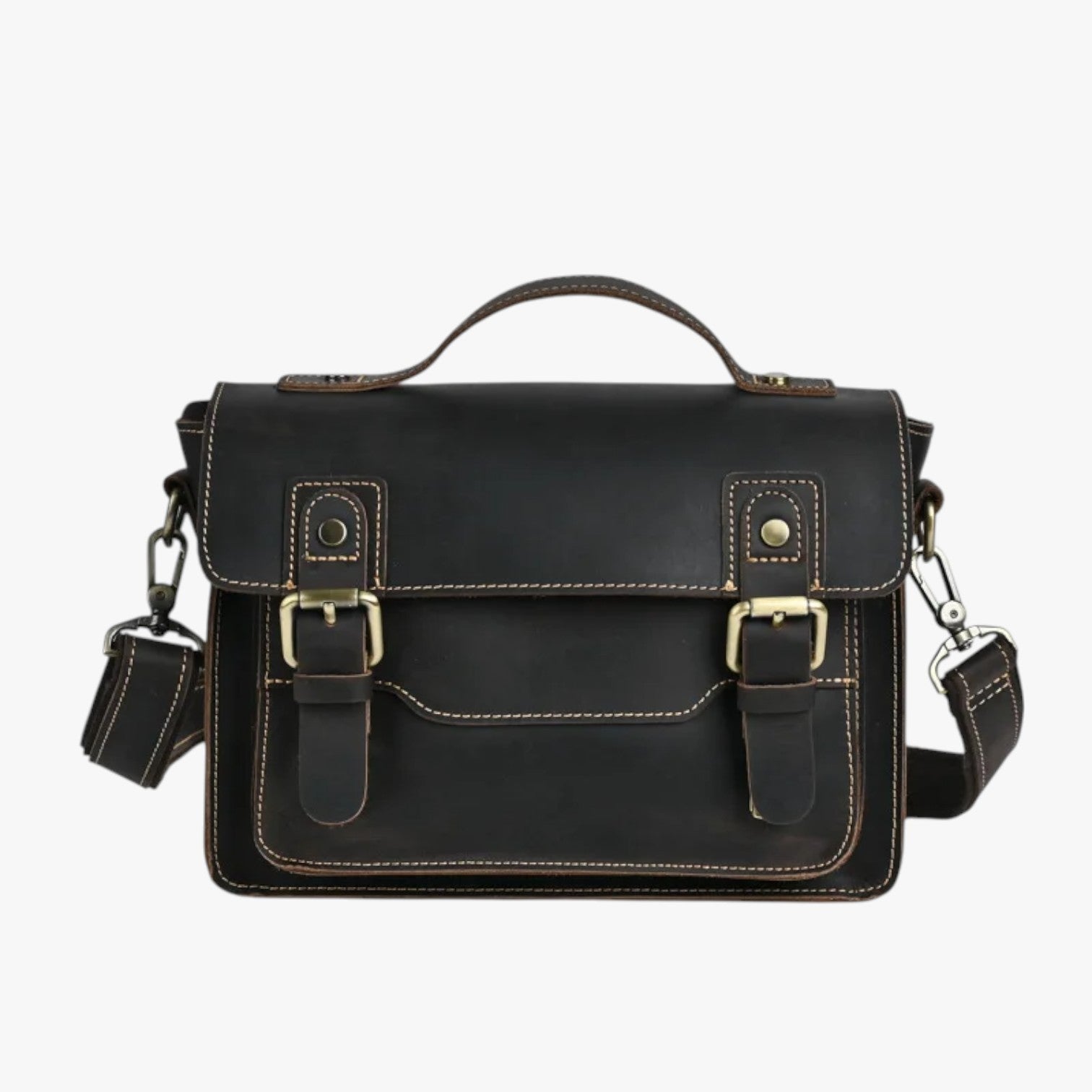 Borsa a tracolla antifurto unisex in pelle - - antifurto Bags bags for men borsa borsa tracolla mens bag pelle Shoulder & Crossbody Bags tracolla unisex - Concept Palermo