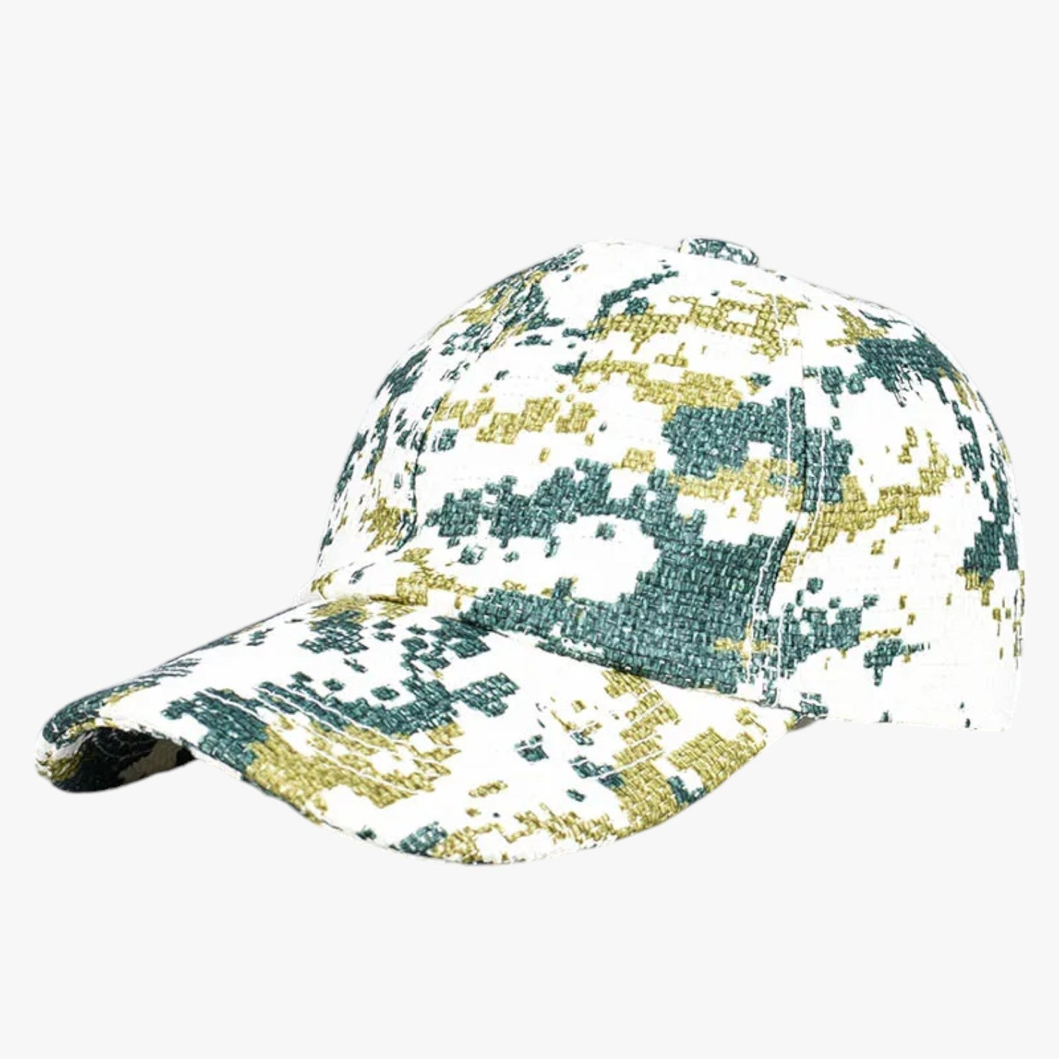 Cappello Baseball Estivo in Paglia Camo Uomo - - baseball camo cappello cappello baseball caps estivo men's hat mens cap paglia uomo - Concept Palermo