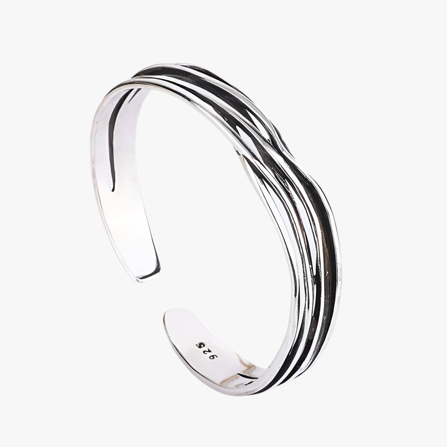 Braccialetto Intrecciato in Argento con Stile Retro Donna - - braccialetto braccialetto intrecciato BRACELET FOR WOMEN BRACELETS bracelets for women donna intrecciato jewelry retro stile - Concept Palermo