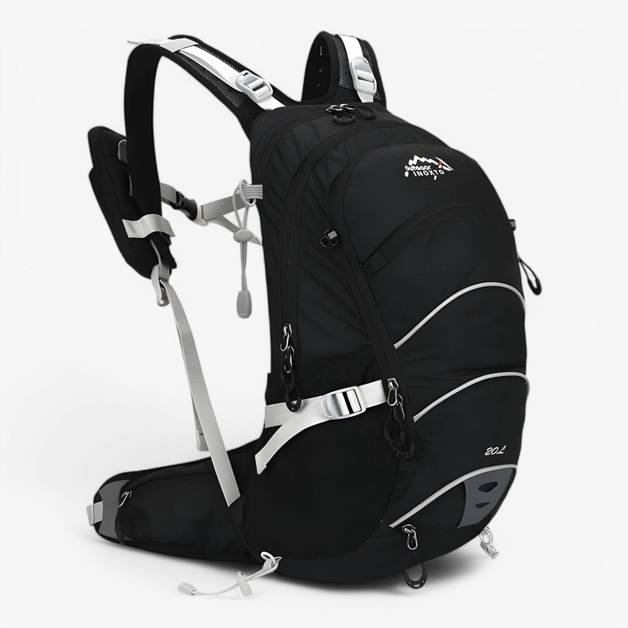Zaino da trekking impermeabile da 20L per attività all'aperto Uomo - Nero - 20L backpack aperto attività Backpack Backpacks bags hiking backpacks impermeabile travel backpacks trekking uomo zaino zaino trekking - Concept Palermo
