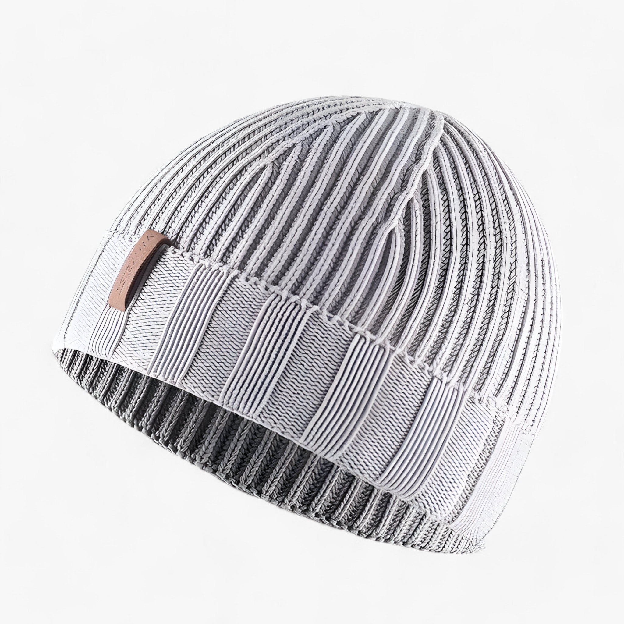 Berretto di Maglia Lavato in Cotone Vintage - per l'Inverno - Grigio chiaro - accessoires berretto berretto maglia cotone hats inverno lavato maglia petten vintage - Concept Palermo