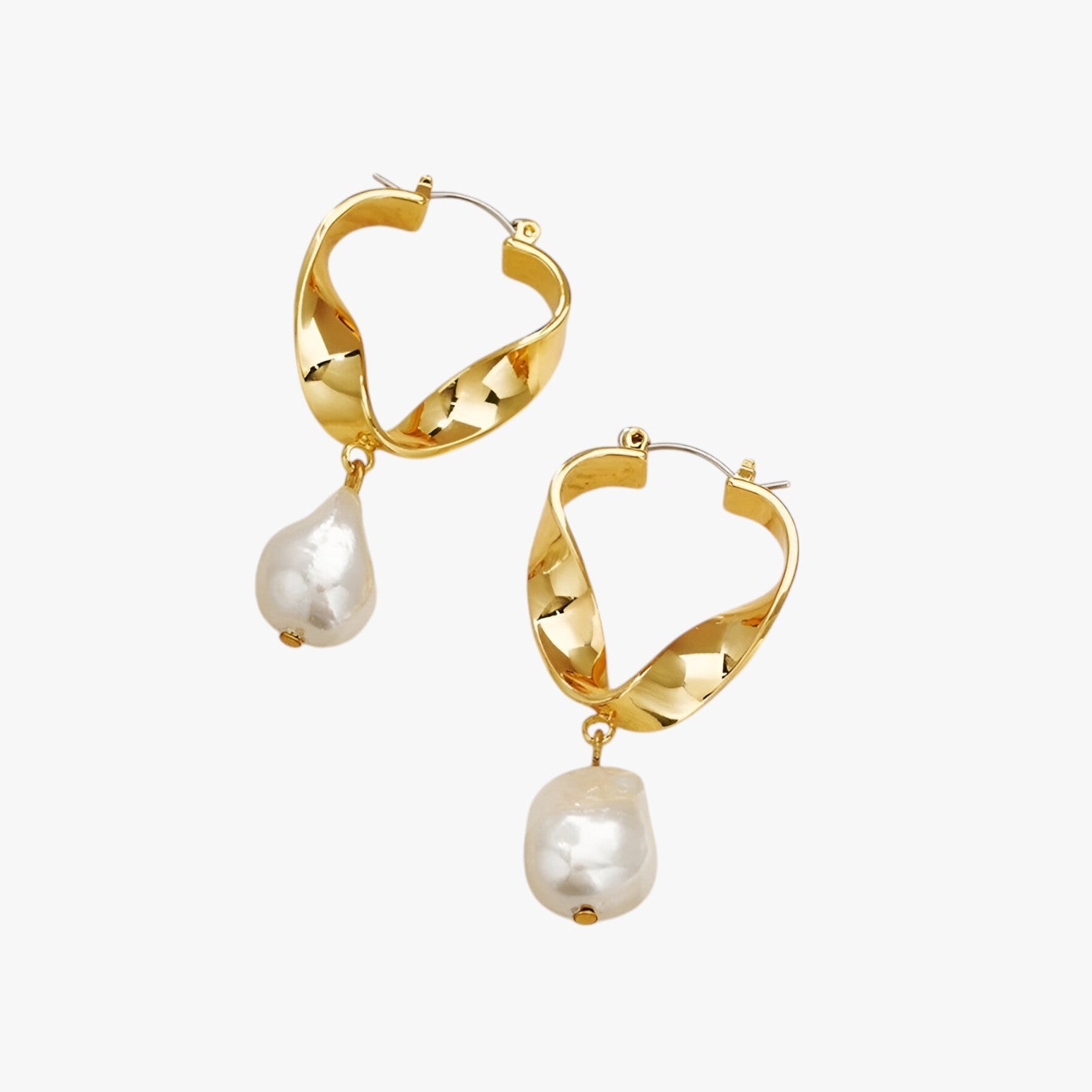 Orecchini a perno Torque - Sostenibili e Stilosi in Oro 18k Placcato Uomo - - Accessories Jewelry EARRINGS jewelry orecchini orecchini perno perno placcato sostenibili stilosi torque - Concept Palermo