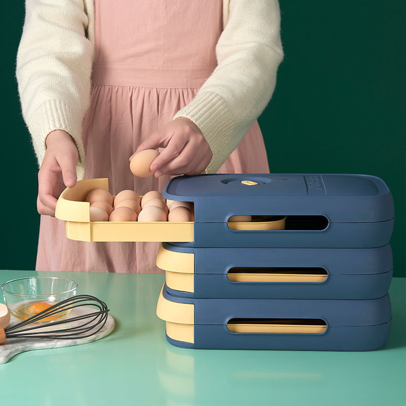 Organizer automatico per uova rotonde™ (1+1 ) - - automatico egg organizer egg shelves home & garden organizer organizer automatico rotonde uova - Concept Palermo