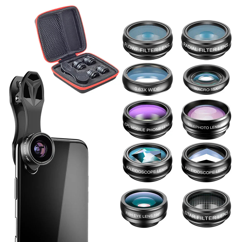 Kit obiettivo fotocamera VividView-aggiorna la fotocamera del tuo telefono in pochi secondi - Kit obiettivo fotocamera - aggiorna camera lens fotocamera gadgets obiettivo obiettivo fotocamera pochi secondi telefono - Concept Palermo