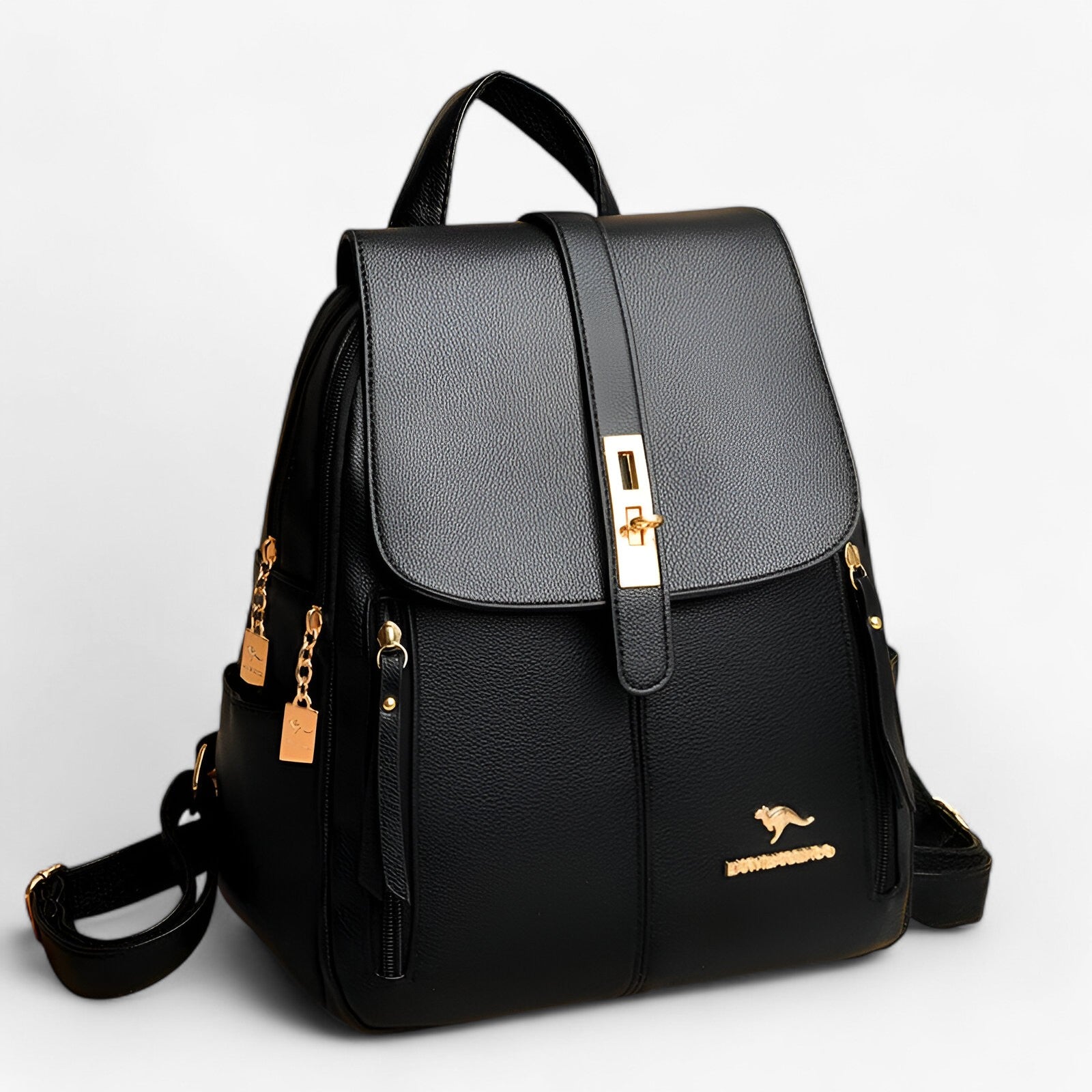 Zaino Donna Grande in Vera Pelle Italiana - Elegante per Lavoro, Viaggi e Uso Quotidiano - - Backpacks bag bags donna donne Gift Gifts for women pelle quotidiana viaggi vita women womens bag womens fashion zaino - Concept Palermo