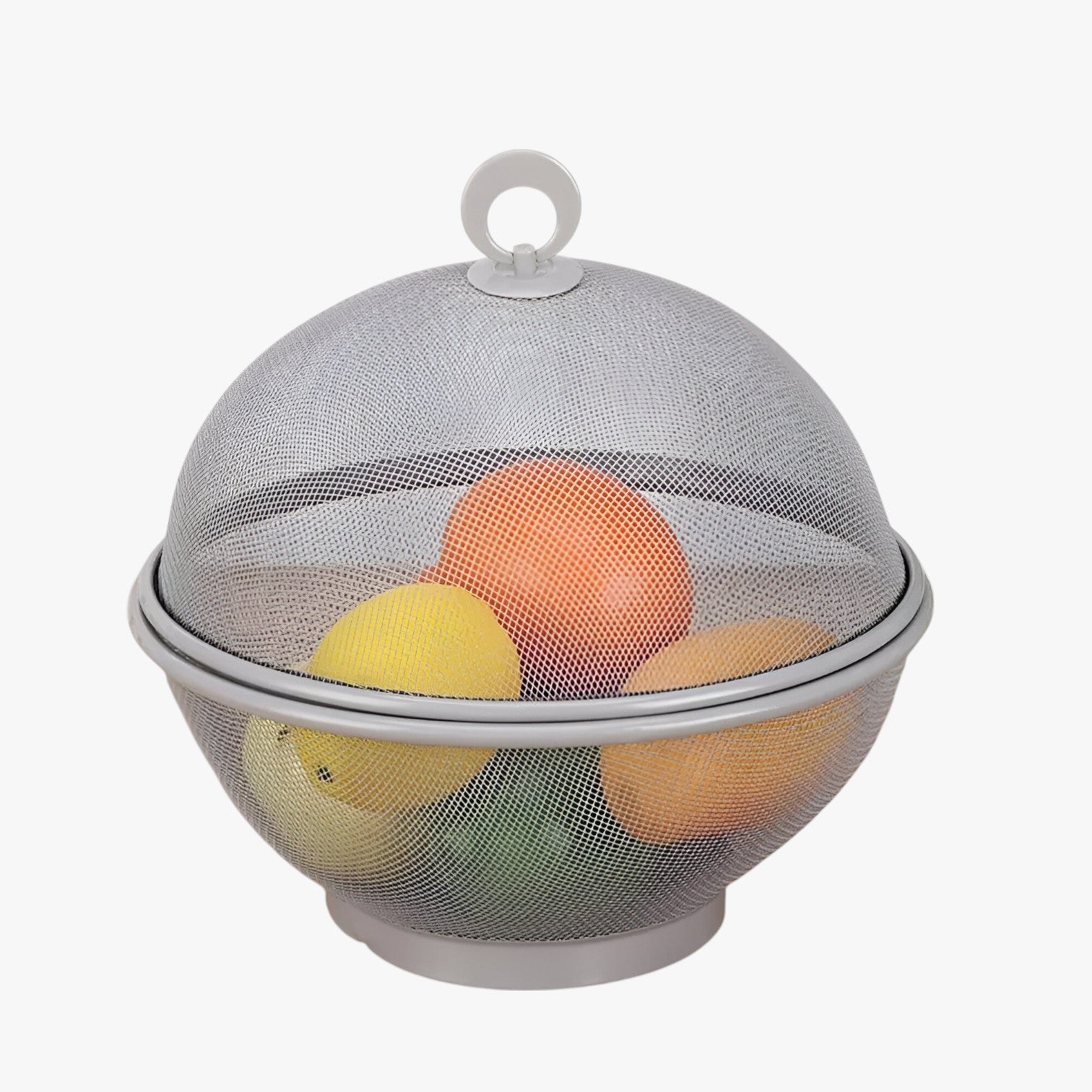Vliegvrij & Ruim: Ciotola per frutta in acciaio inox con coperchio e grande capacità Uomo - - acciaio capacità ciotola coperchio frutta inox Kitchen kitchen & dining kitchen accessory kitchen tools ruim - Concept Palermo