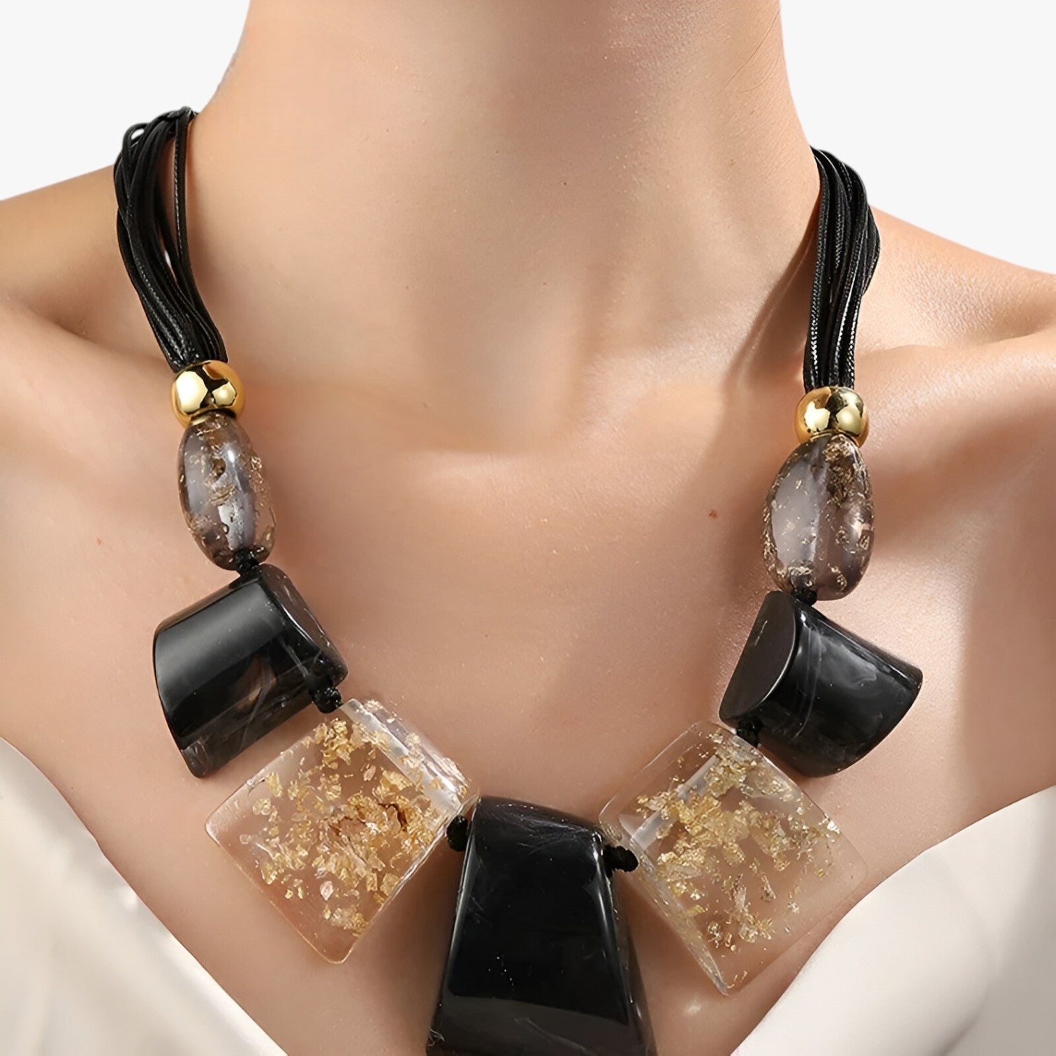 Collana di perle spesse vivaci – dichiarazione di colore e stile Lana Donna - - collana collana perle colore dichiarazione donna elegant womens necklaces jewelry lana Necklace Necklaces for Women perle - Concept Palermo