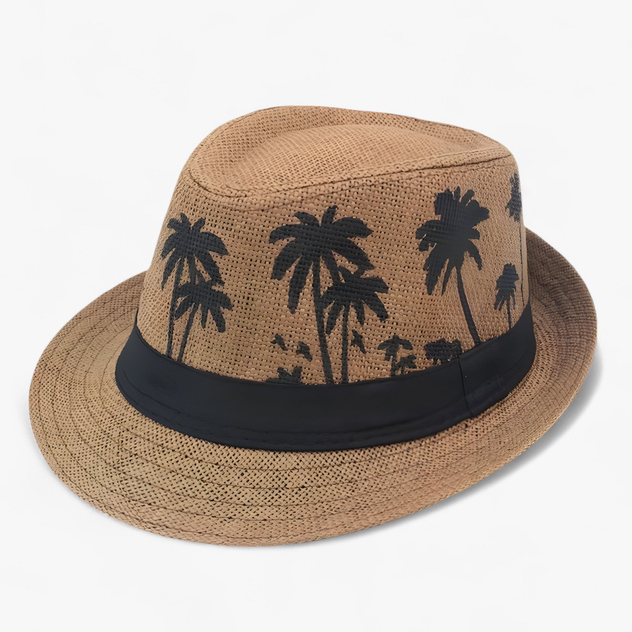 Cappello in Paglia Estivo Golexury - Colore caffè - bruno | cappello in paglia estivo golexury - €25 cappello cappello paglia estivo golexury paglia - Concept Palermo