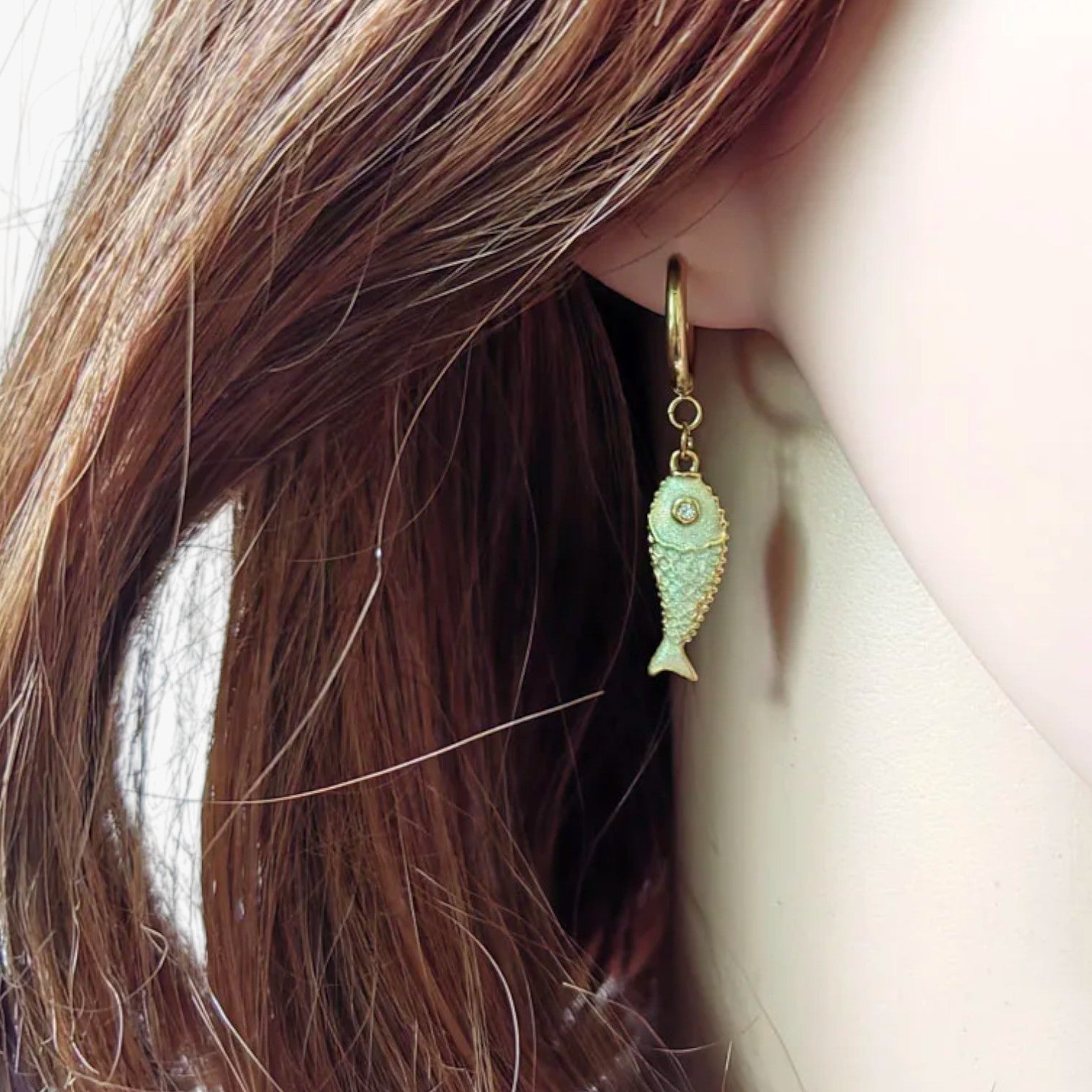 Orecchini koi estivi in acciaio colorato Donna - - acciaio colorato donna EARRINGS Earrings for Women Girls estivi jewelry orecchini orecchini estivi womens earring - Concept Palermo