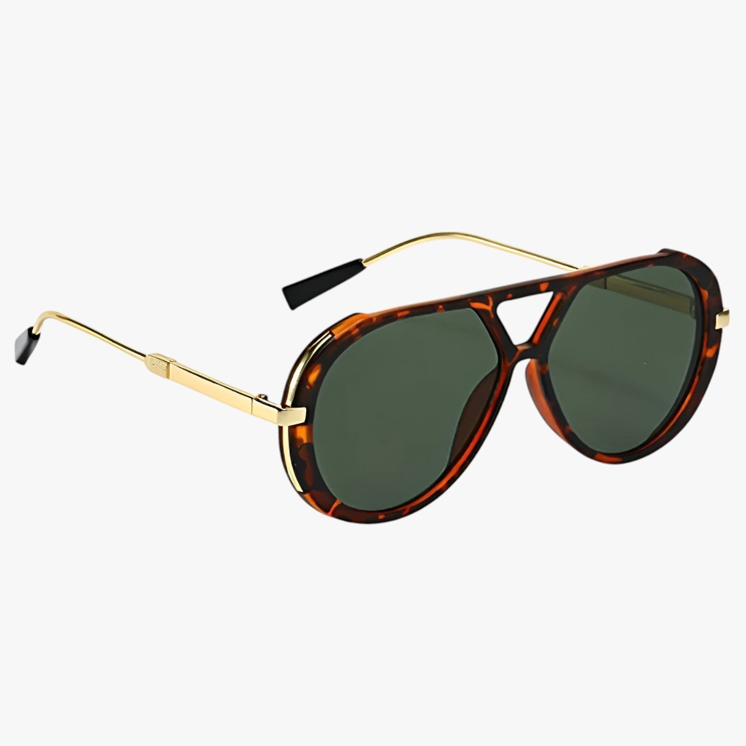 Occhiali da Sole Donna Eleganti con Lenti Gradient Grigie e Montatura Nera - leopardo verde - alla gradientate lenti moda occhiali occhiali sole polarized sunglasses women sole sunglasses - Concept Palermo