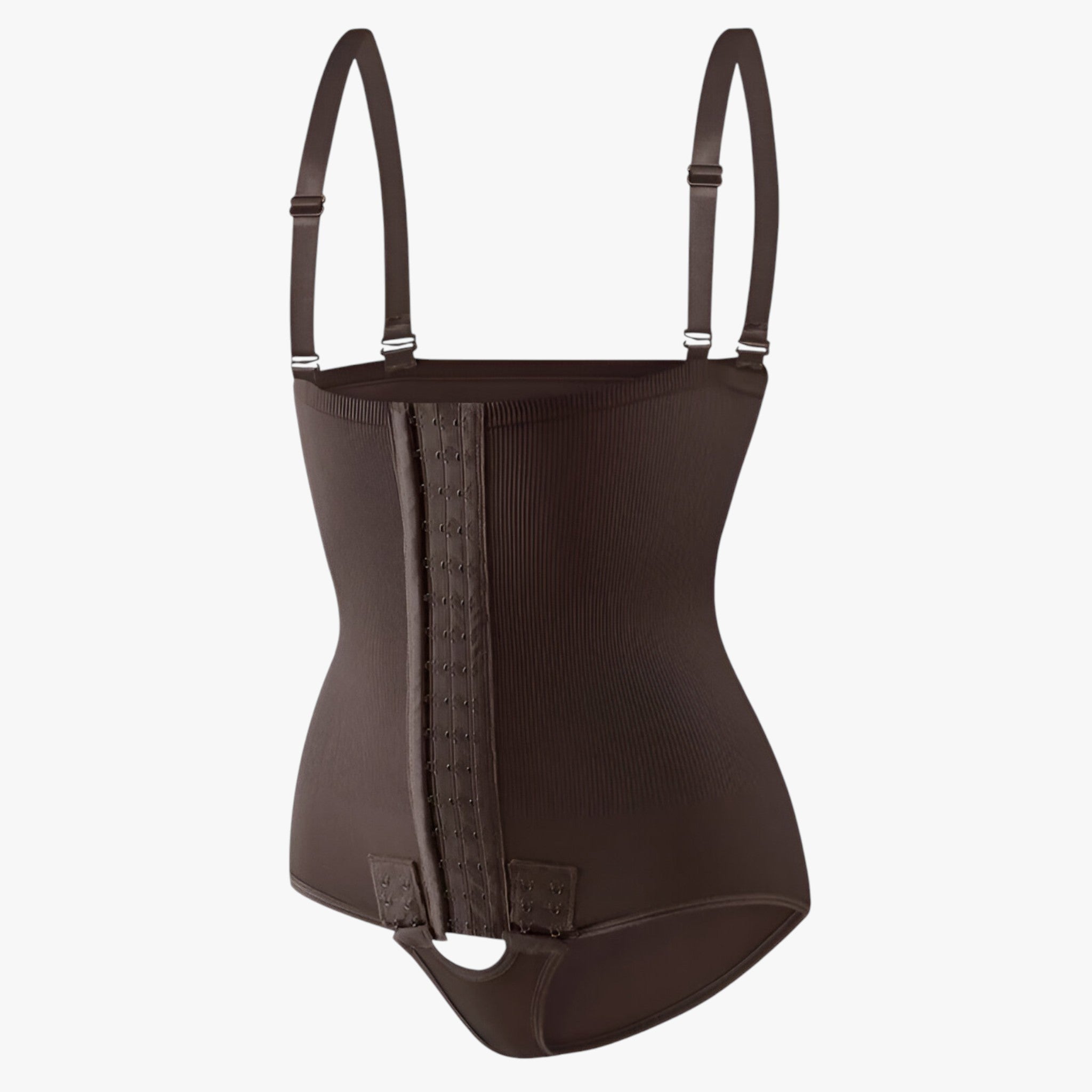 Mutandine Modellanti Contenitive a Vita Alta Donna, Invisibili Sotto i Vestiti - Marrone - body shaper modellanti mutandine mutandine modellanti shapewear shapewear bodysuits - Concept Palermo