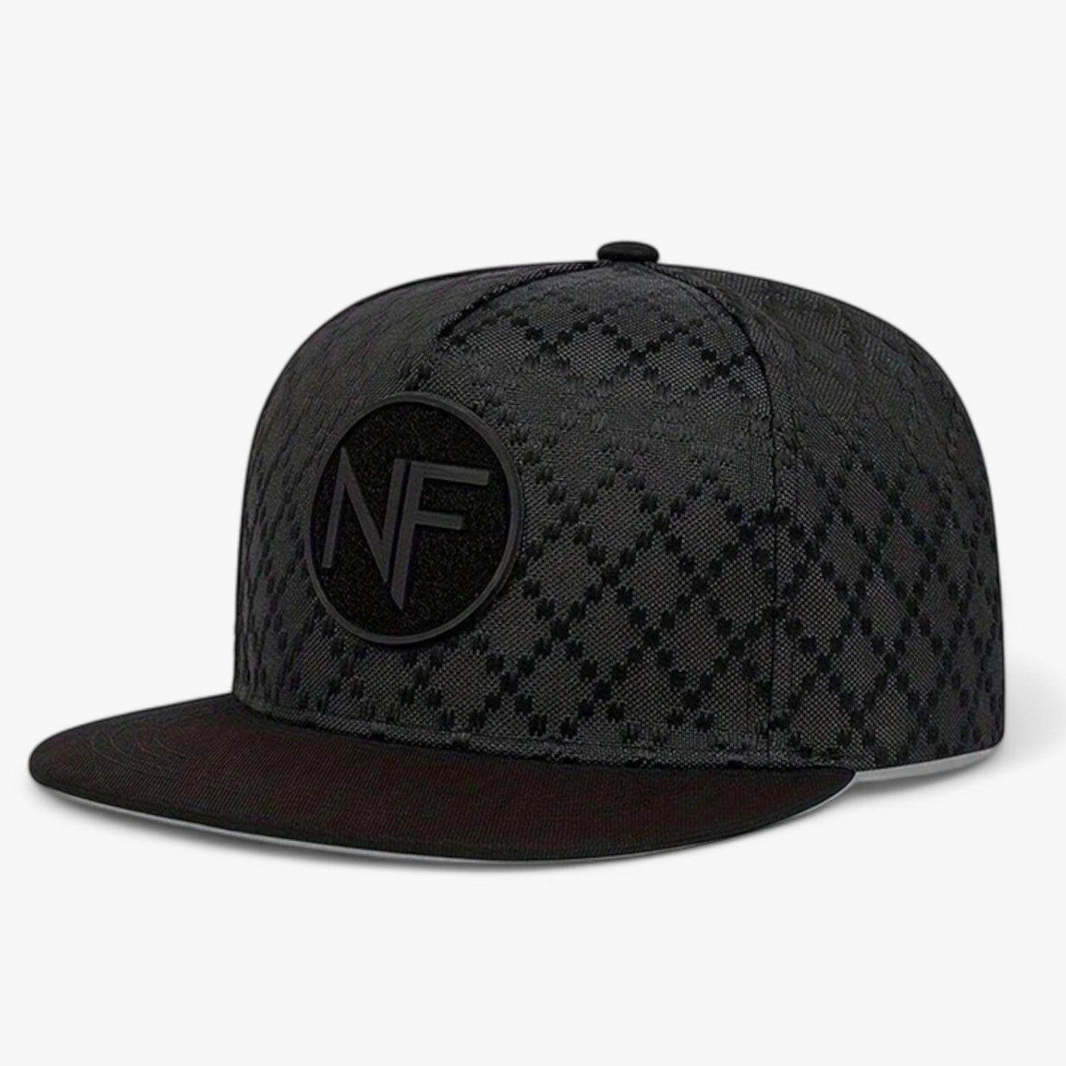 Berretto Snapback Stijloso NF – Regolabile e Protettivo UV Uomo - Nero - berretto berretto snapback caps men's hat mens accessory protettivo regolabile snapback stijloso uomo - Concept Palermo