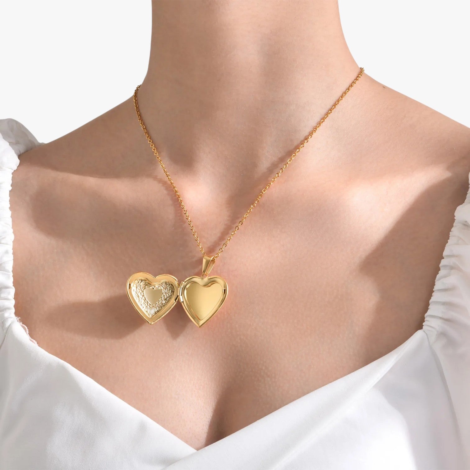 Collana Cuore con Cornice Foto Personalizzata Lana - - collana collana cuore cornice cuore elegant womens necklaces Fashion Necklaces foto jewelry lana necklace NECKLACES Necklaces for Women personalizzata - Concept Palermo