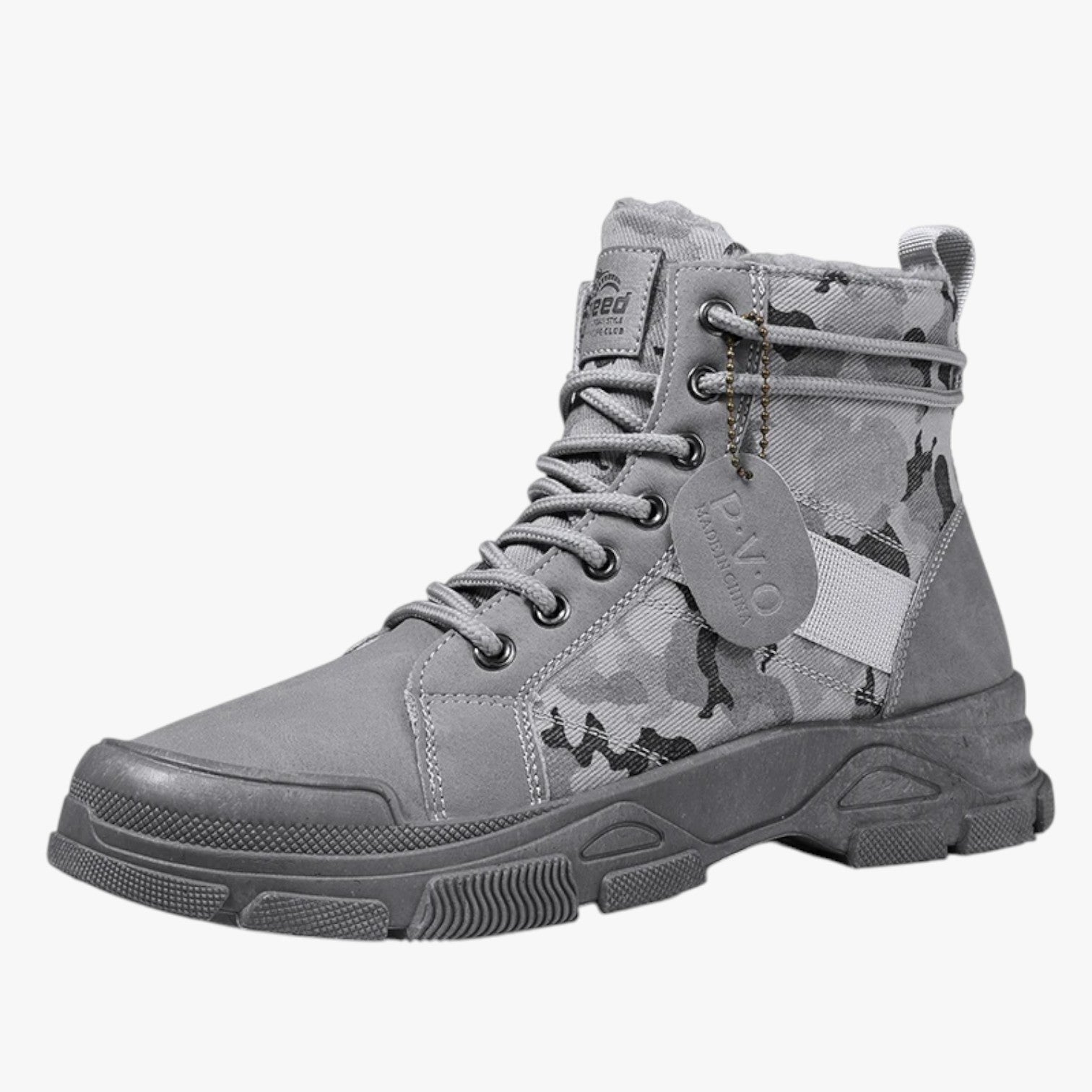 Stivali di Cotone Trendy, Caldi & Ultra Resistenti per Comfort Quotidiano Uomo - GRIGIO - caldi comfort cotone Men's Shoes quotidiano resistenti shoes shoes for men stivali stivali cotone - Concept Palermo