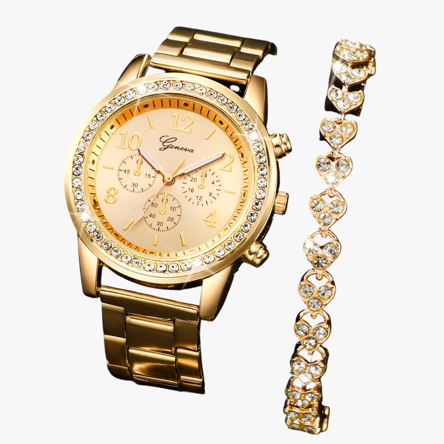 Orologio da Donna con Bracciale in Oro Giallo 18K e Diamanti Naturali Certificati - - bracciale diamanti female watch ladies watch orologio orologio bracciale watch for women watches wrist watches for women - Concept Palermo