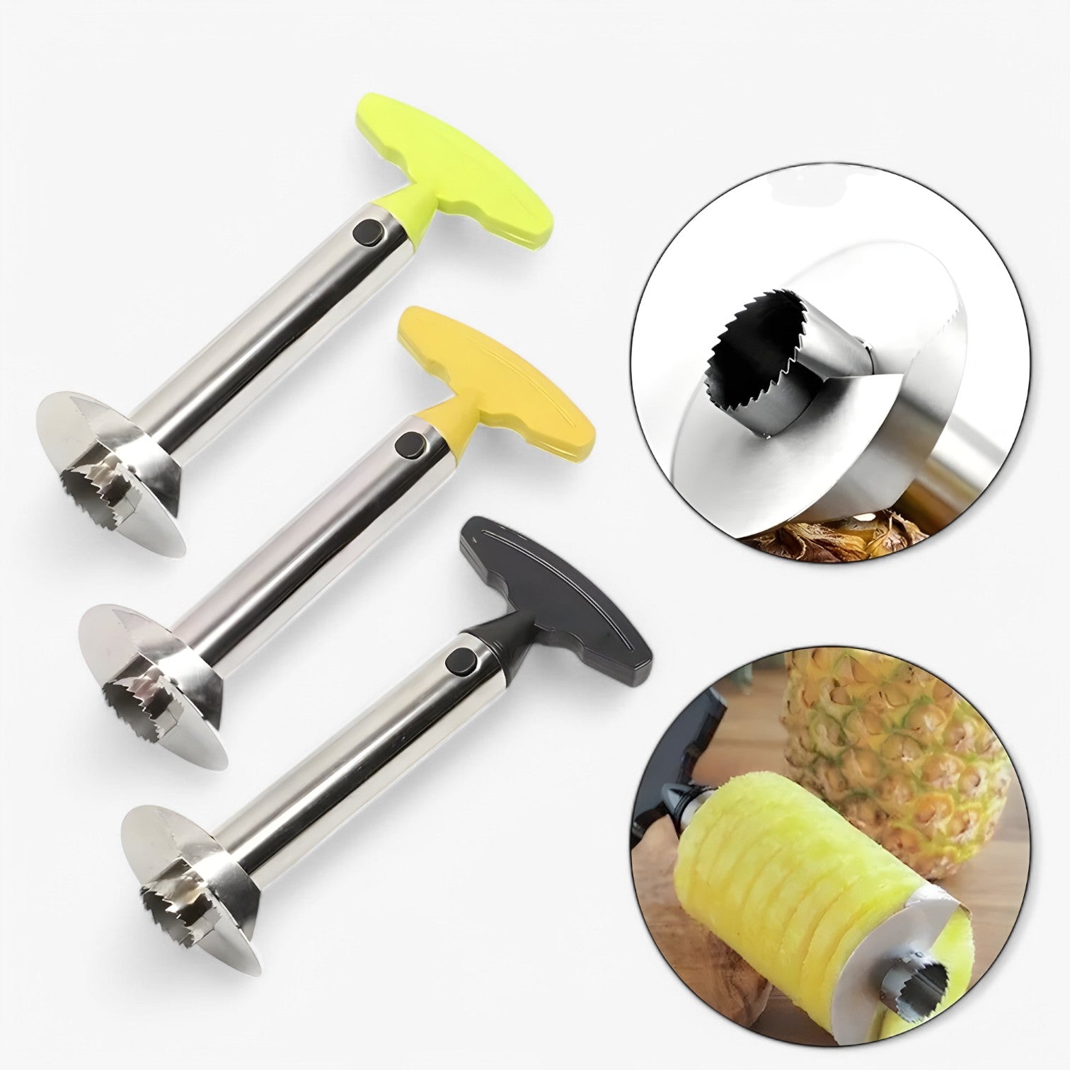 Con questo affetta ananas in acciaio inox Uomo - - acciaio affetta ananas inox Kitchen kitchen & dining kitchen tools questo questo affetta uomo - Concept Palermo