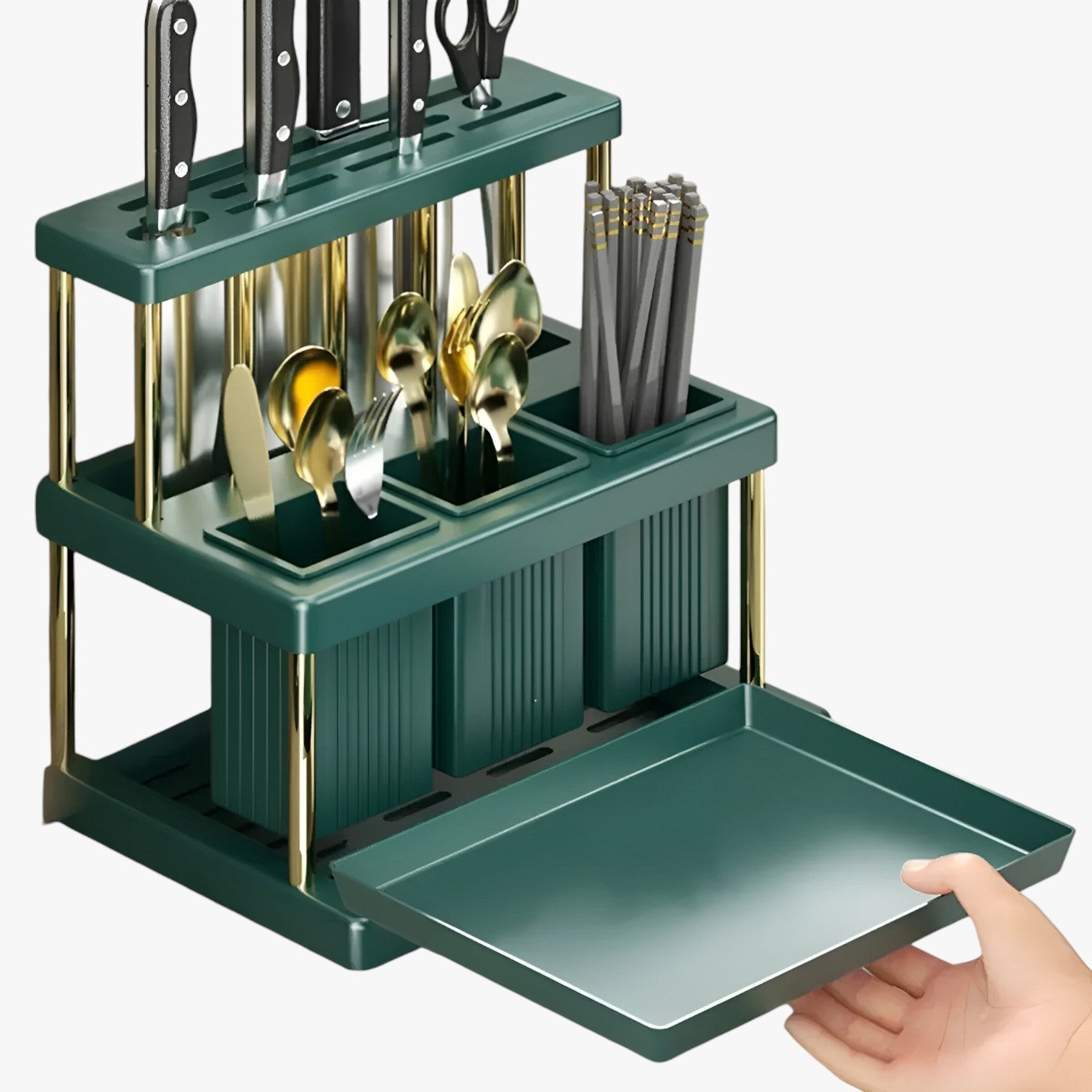 Organizer da cucina salvaspazio – Tieni il tuo piano di lavoro ordinato - - cucina Kitchen kitchen & dining kitchen accessory kitchen tools kitchen utensil lavoro ordinato organizer organizer cucina piano salvaspazio - Concept Palermo