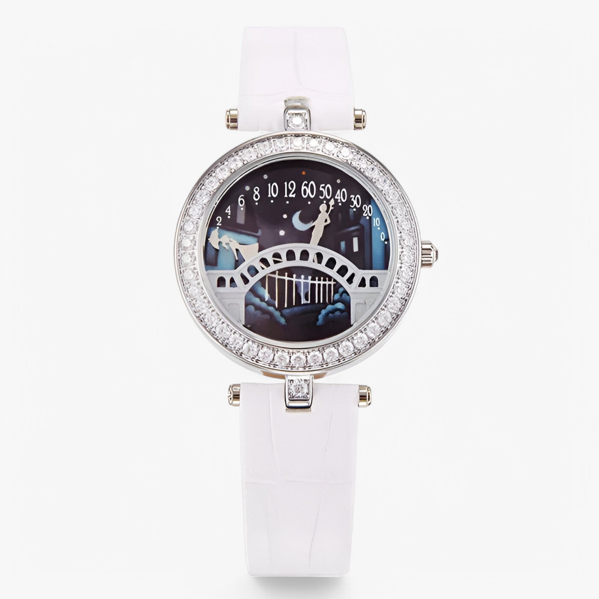 Orologio da donna e leggero con quadrante artistico - Bianca - artistico donna female watch leggero orologio orologio donna quadrante watch for women watches - Concept Palermo