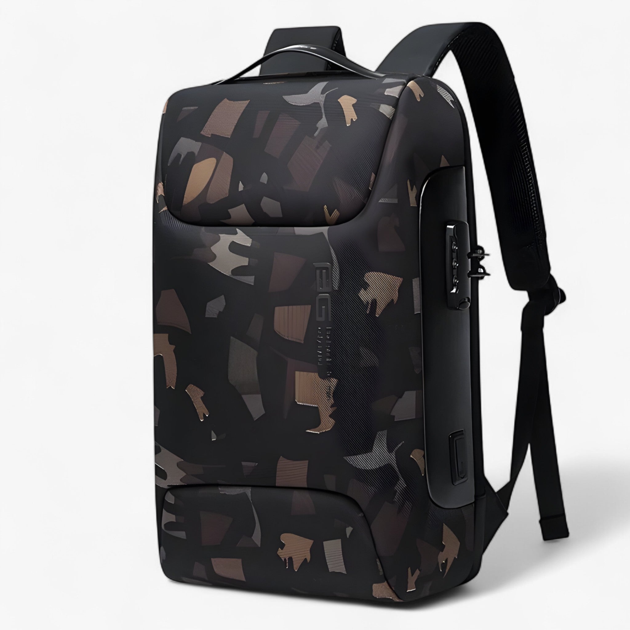 Zaino Uomo Impermeabile per Laptop 15.6" con USB, Antifurto, Grande Capacità - Camuffare - accessoires bags impermeabile laptop lavoro tassen uomo zaino zaino lavoro - Concept Palermo