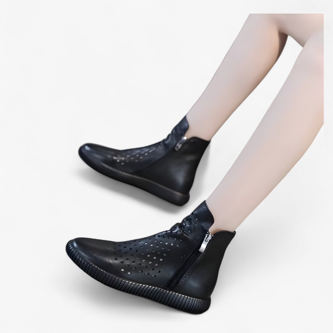 Stivali gladiatore in vera pelle con taglio cavo in stile boho - - boho BOOTS Boots & Shoes cavo gladiatore pelle shoes stile stivali stivali gladiatore - Concept Palermo