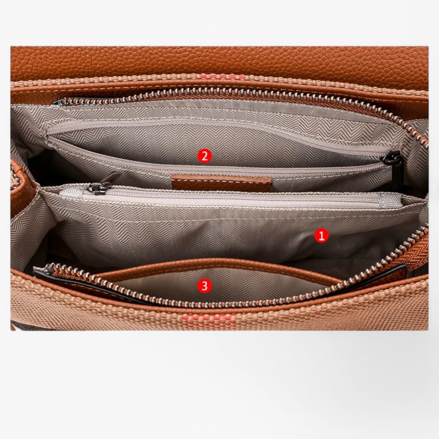Borsa in Canvas a Righe - Spaziosa e Versatile Gold Donna - - bag bags borsa borsa canvas canvas donna Handbag righe spaziosa versatile women bag - Concept Palermo