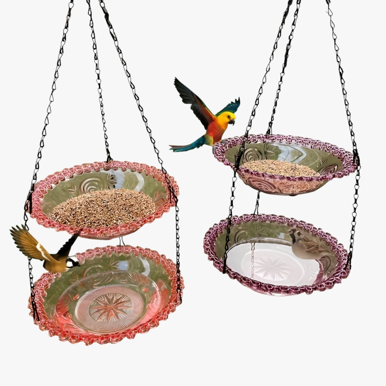 Casetta per uccelli a 2 strati con abbeveratoio – Sostenibile e decorativa Uomo - - abbeveratoio bird bird house birdproduct casetta casetta uccelli decorativa pets & supplies sostenibile strati uccelli - Concept Palermo